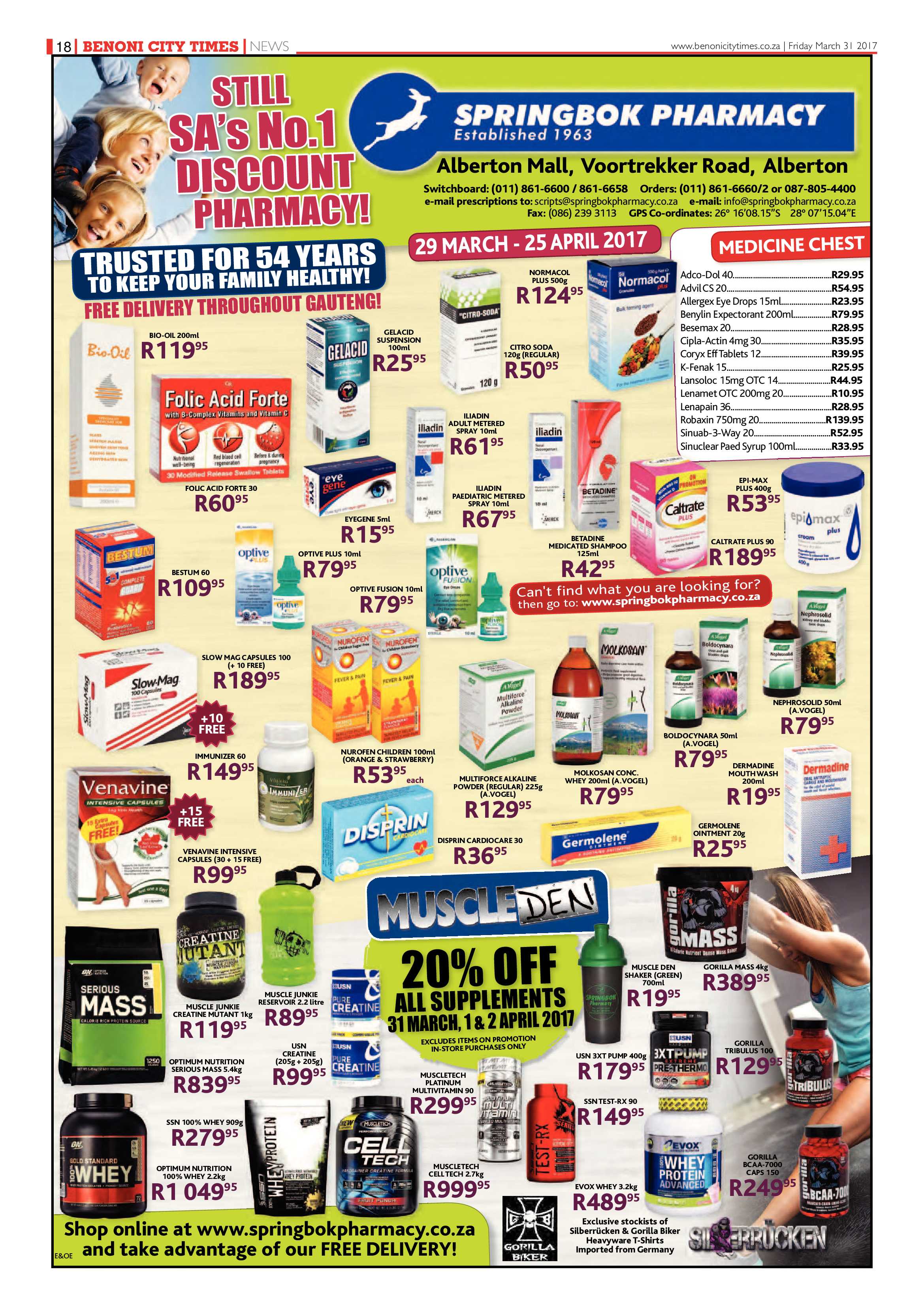 Benoni City Times 30 March 2017 page 18