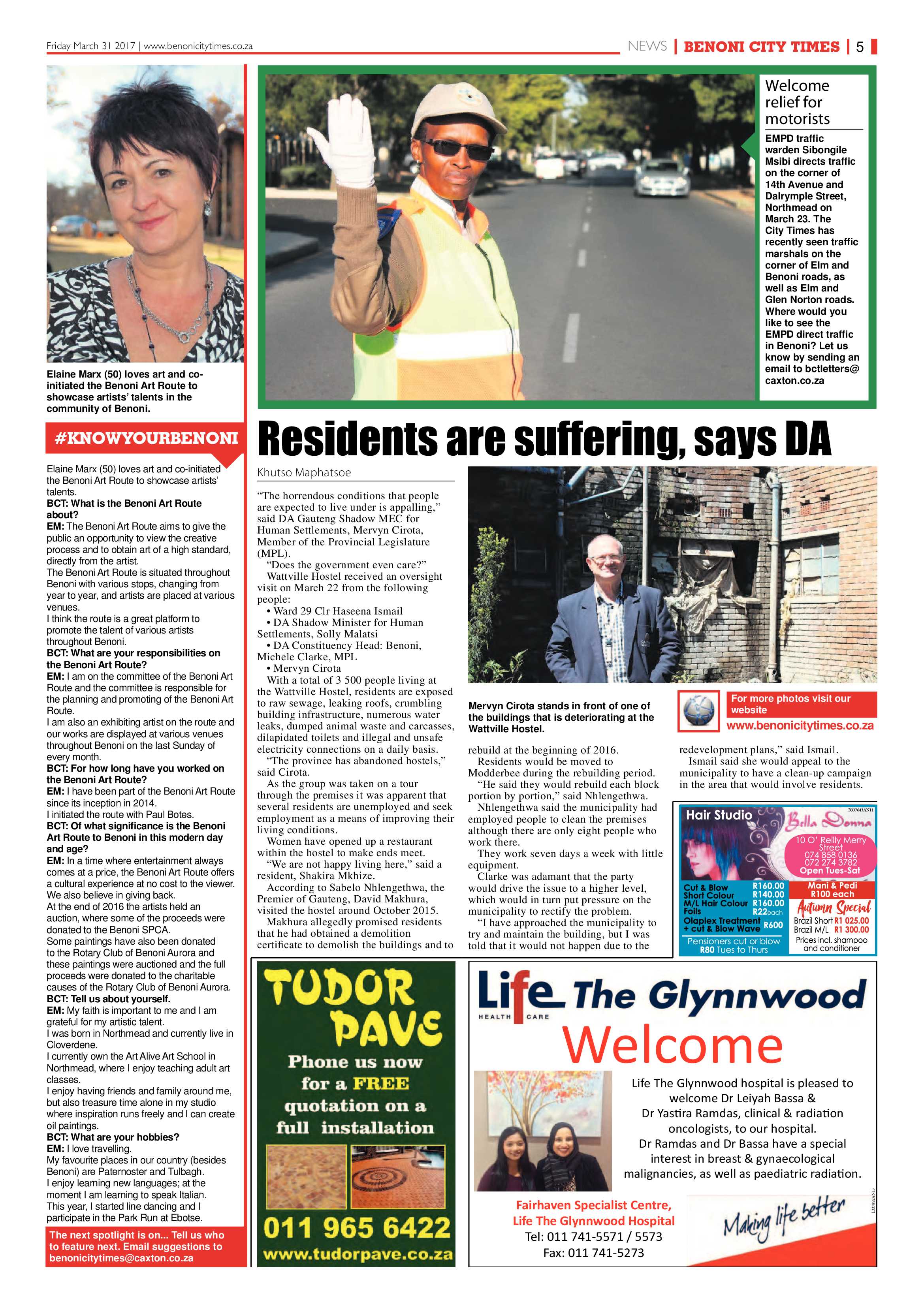Benoni City Times 30 March 2017 page 5