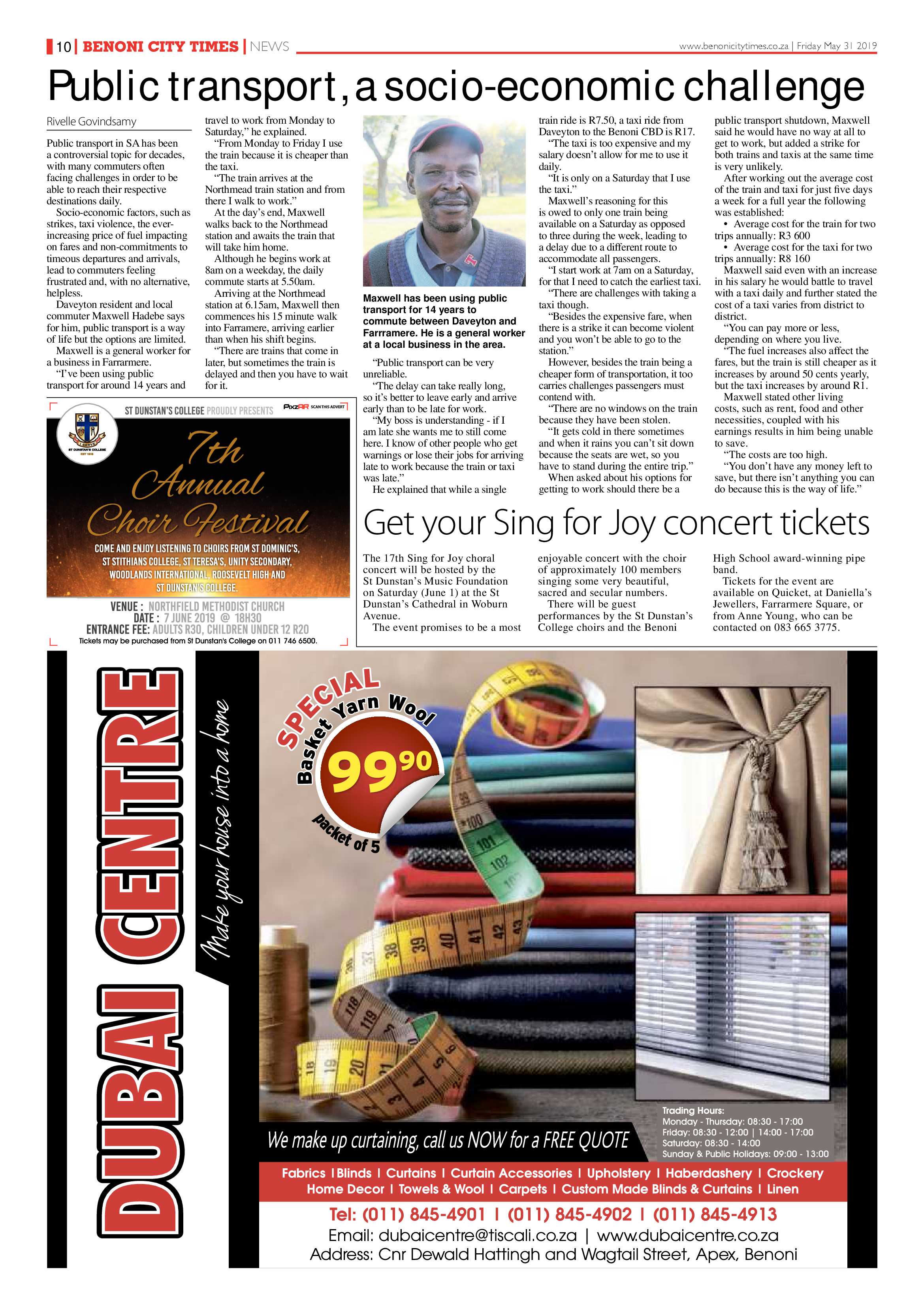 Benoni City Times 30 May 2019 page 10