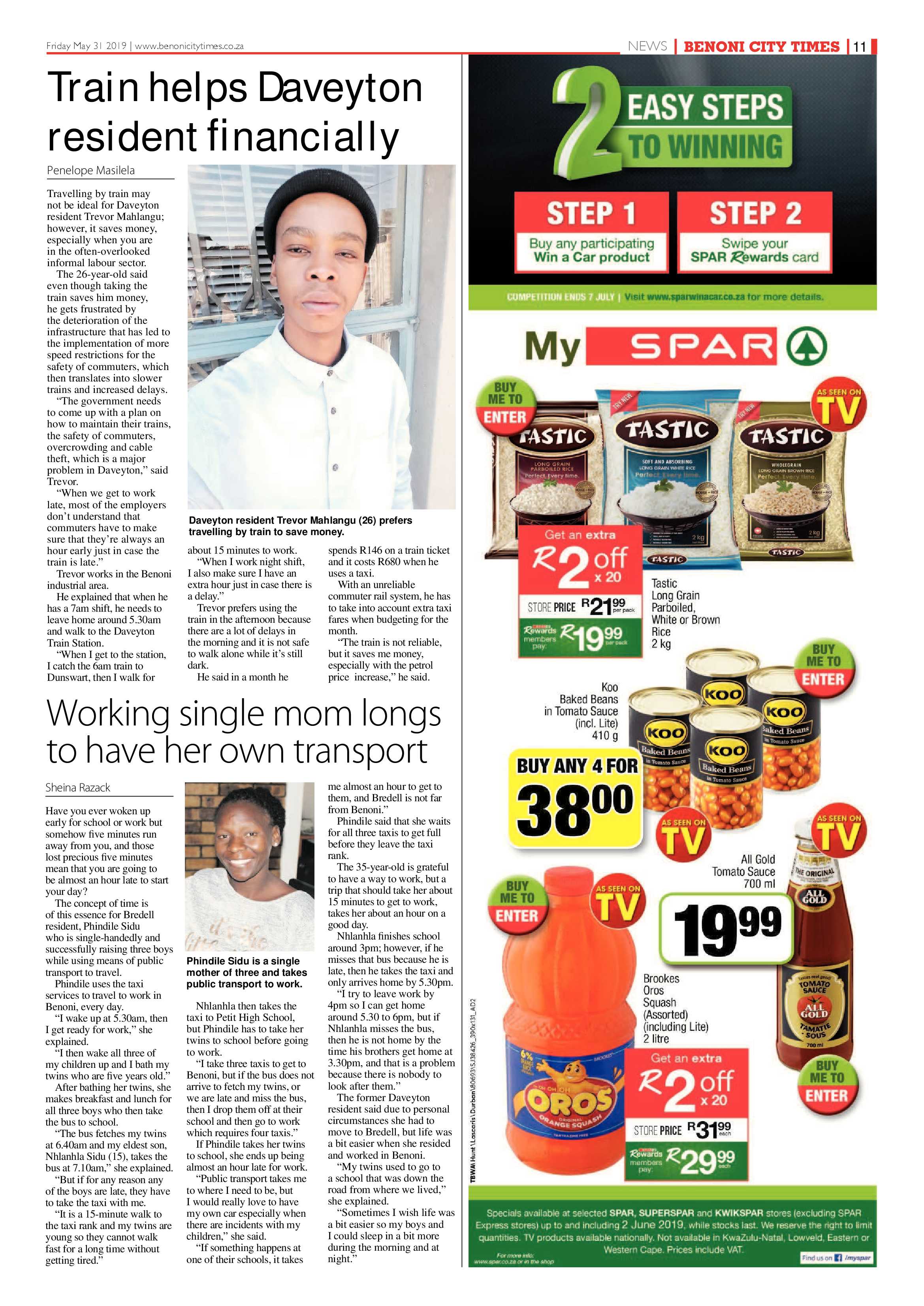 Benoni City Times 30 May 2019 page 11