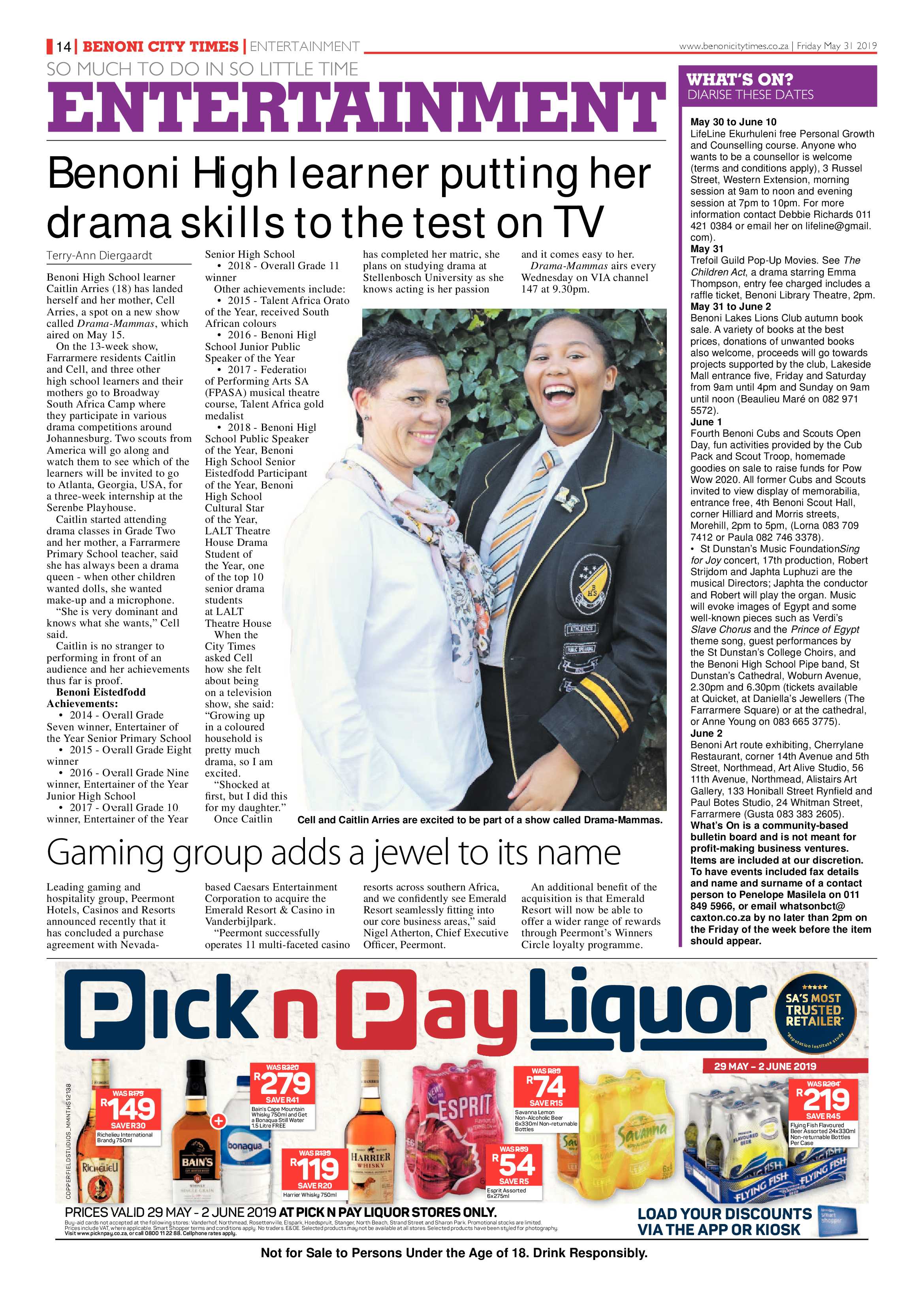 Benoni City Times 30 May 2019 page 14