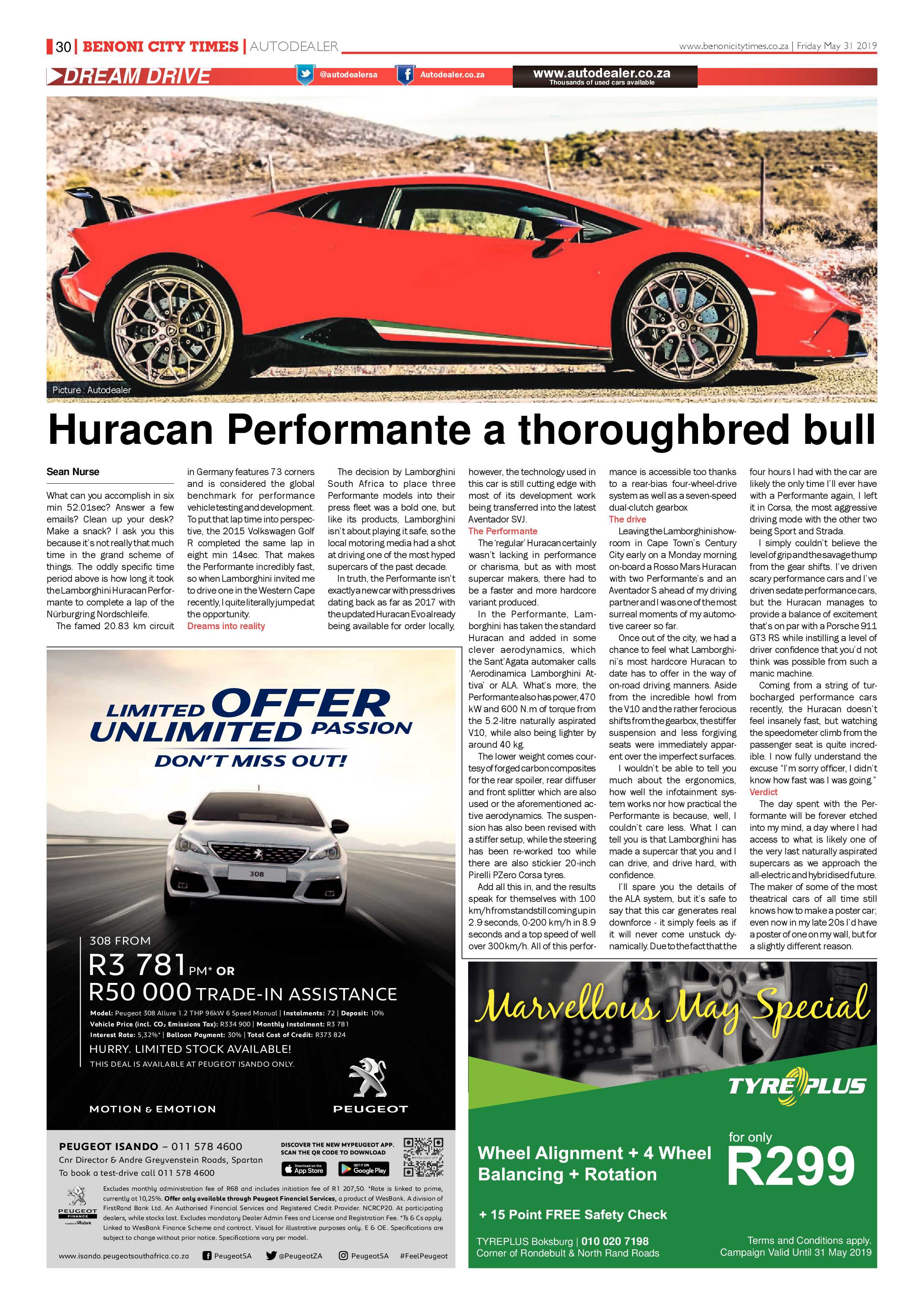Benoni City Times 30 May 2019 page 30