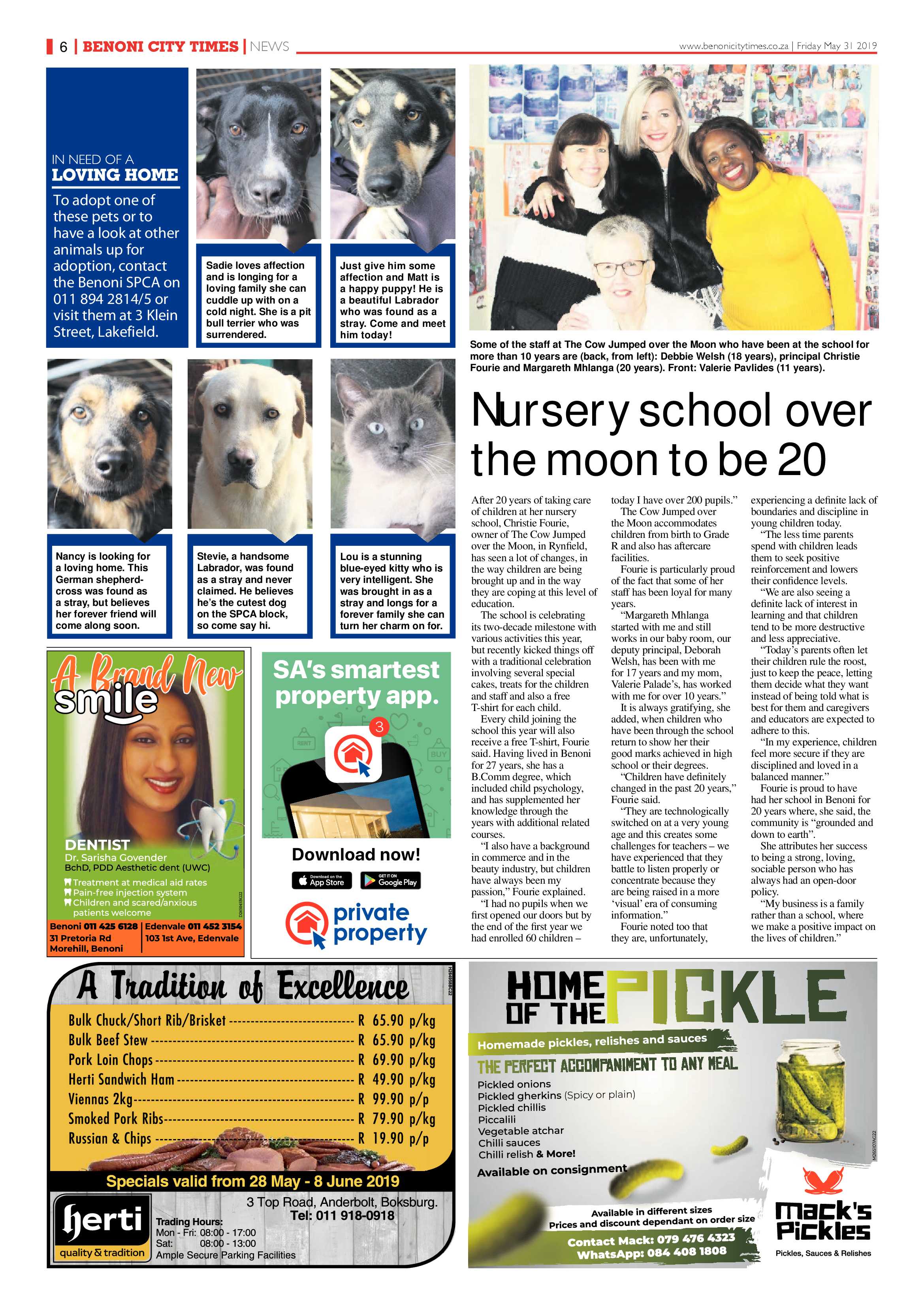 Benoni City Times 30 May 2019 page 6