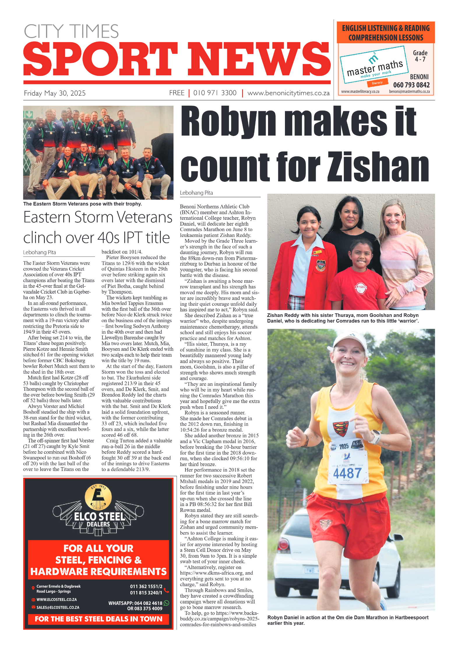 Benoni City Times 30 May 2025 page 12