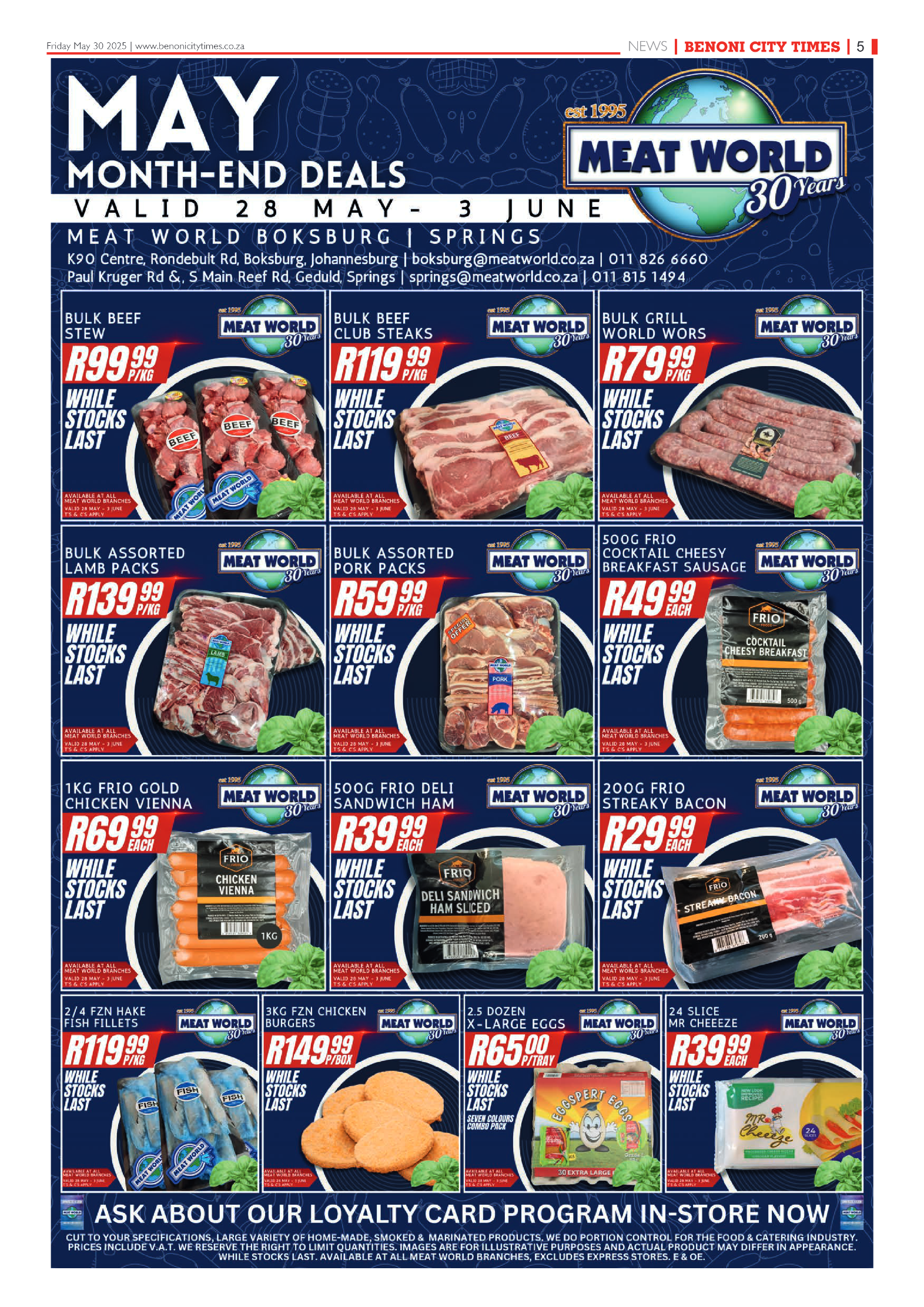 Benoni City Times 30 May 2025 page 5