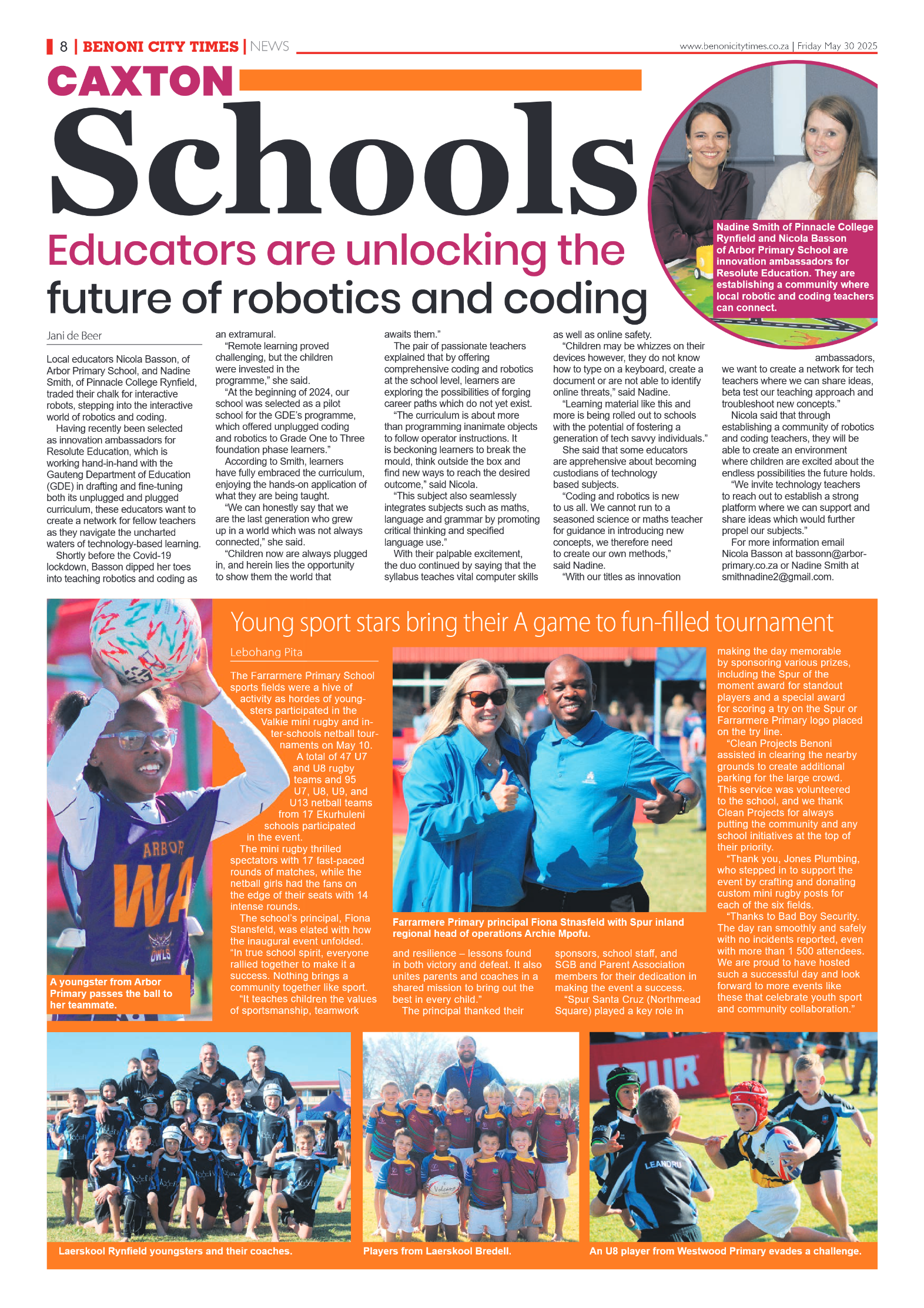 Benoni City Times 30 May 2025 page 8