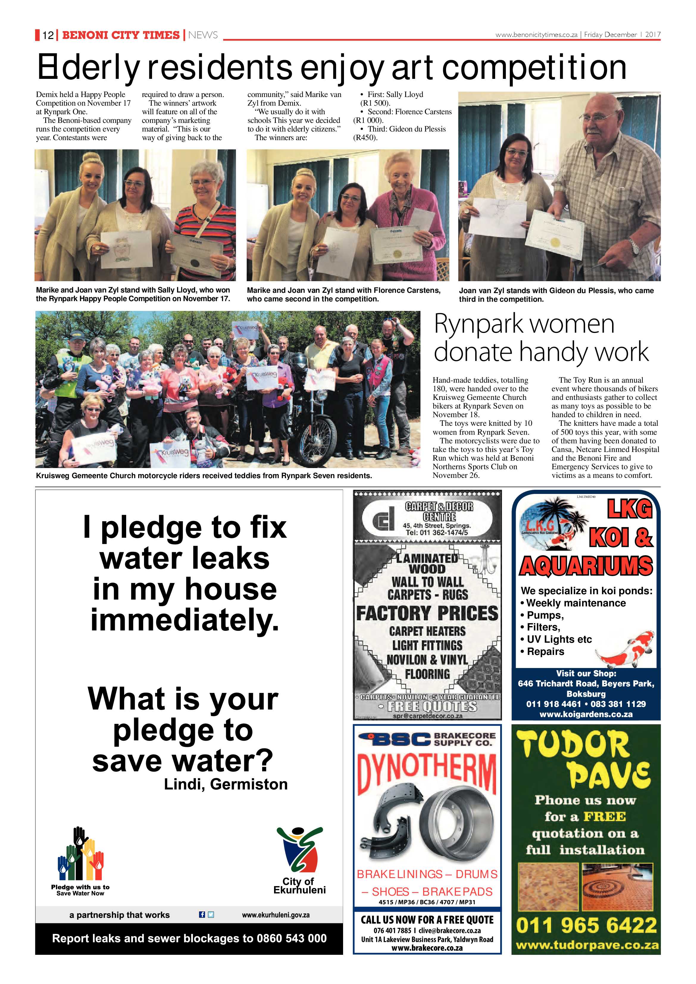 Benoni City Times 30 November 2017 page 14