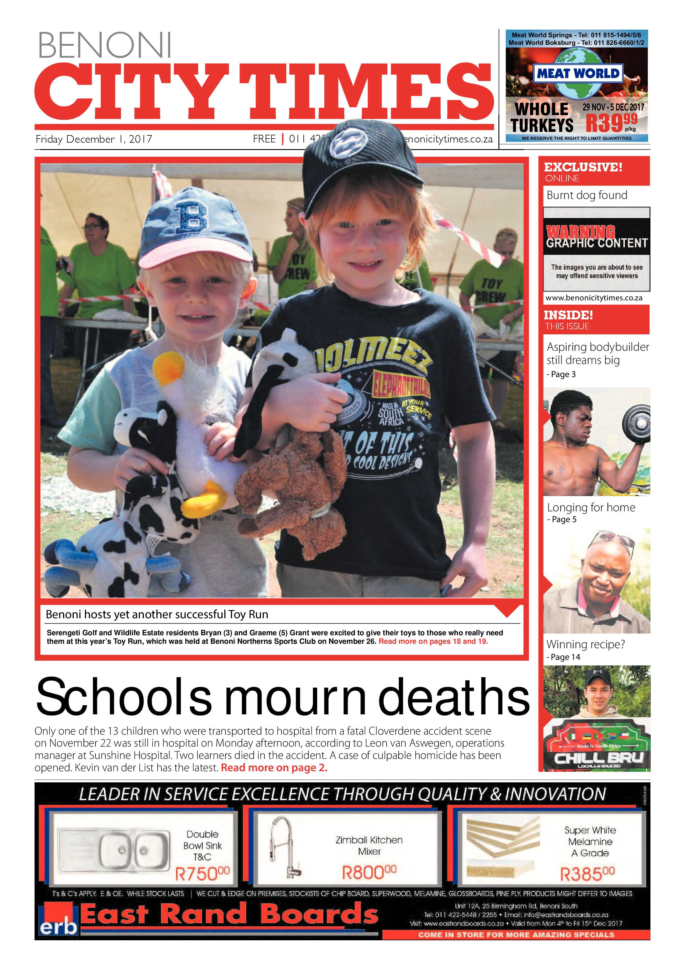 Benoni City Times 30 November 2017 page 3