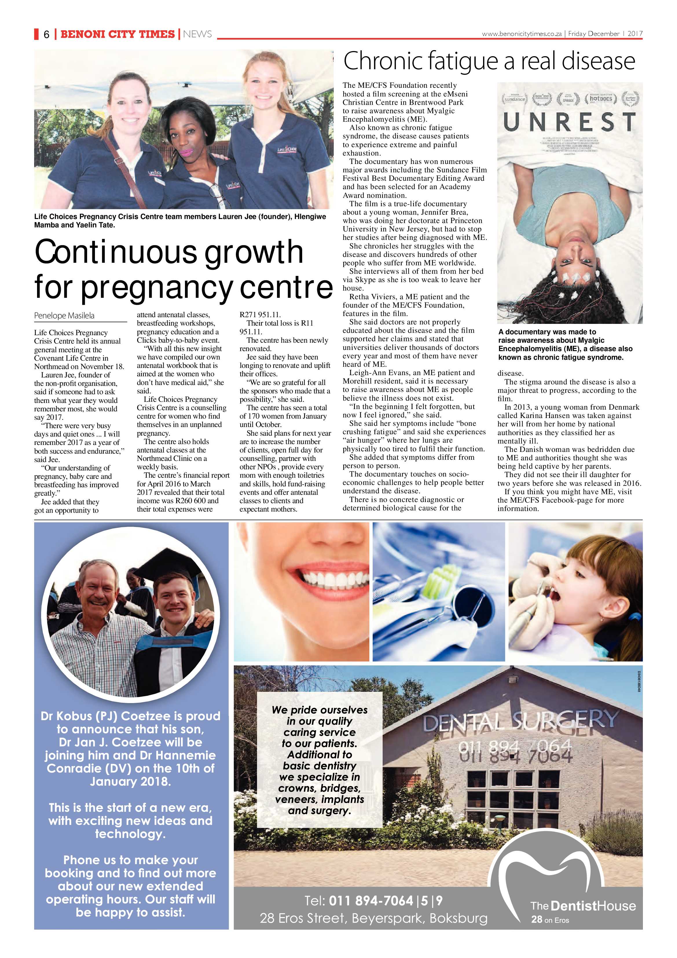 Benoni City Times 30 November 2017 page 8