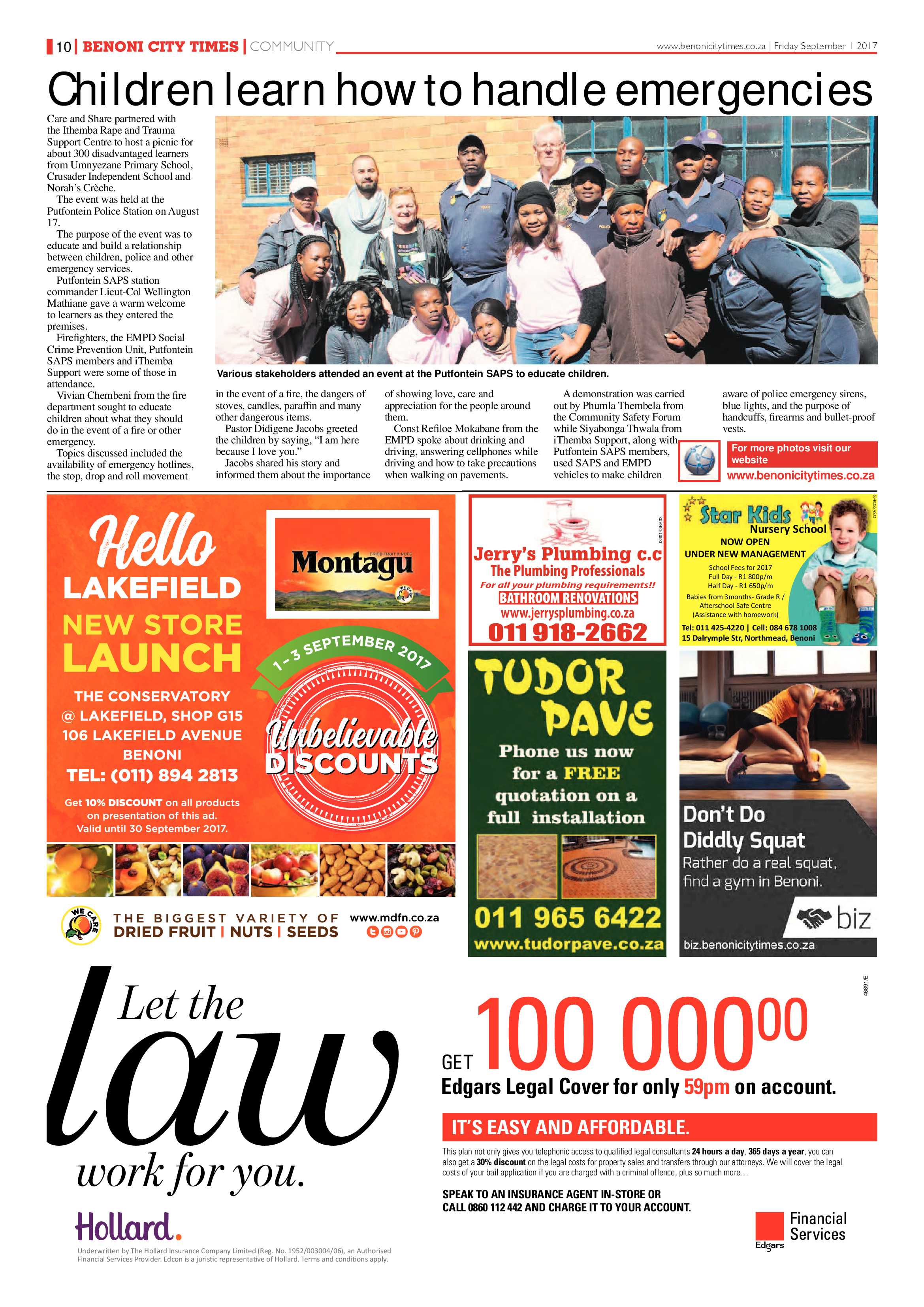 Benoni City Times 31 August 2017 page 10