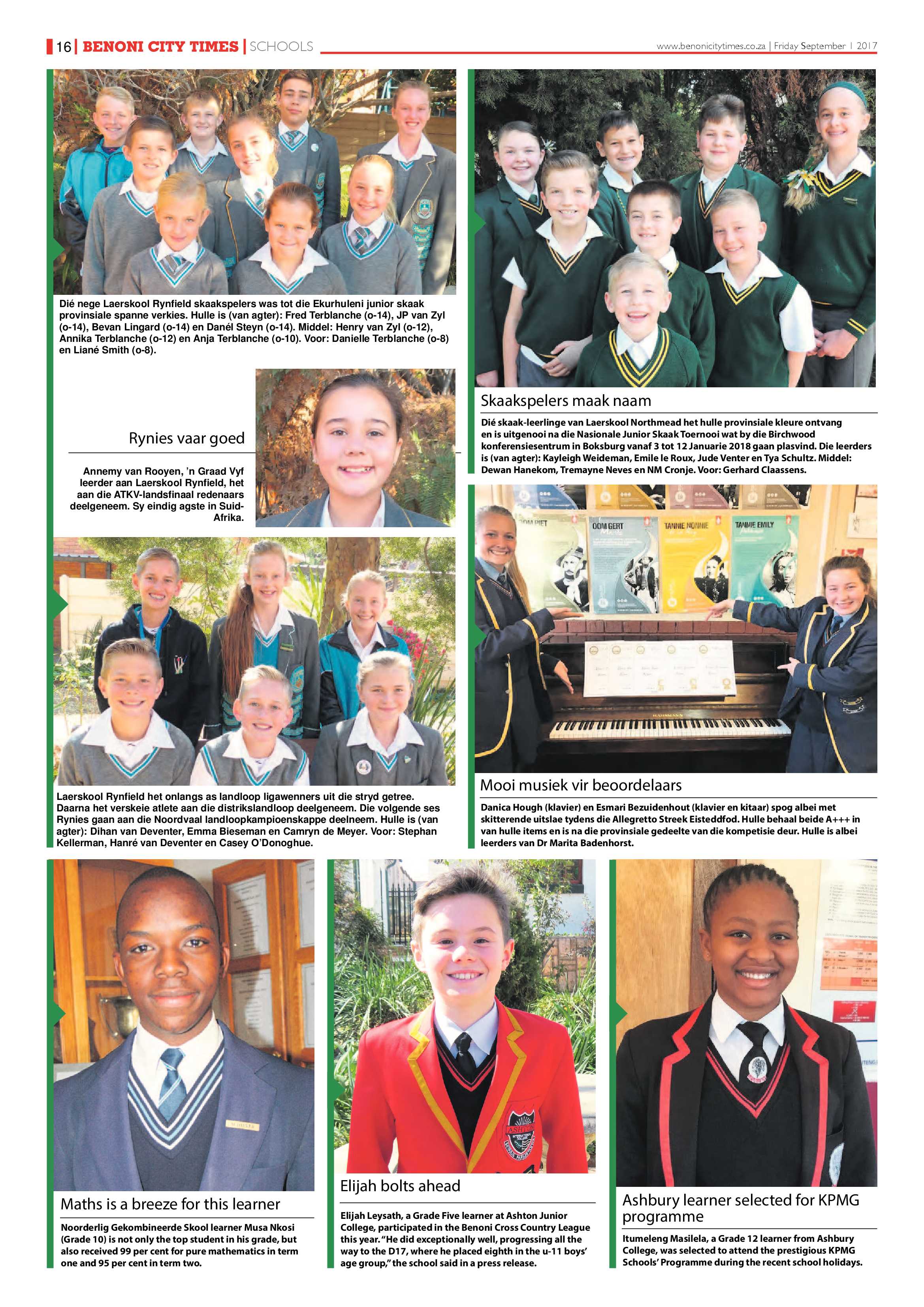 Benoni City Times 31 August 2017 page 16