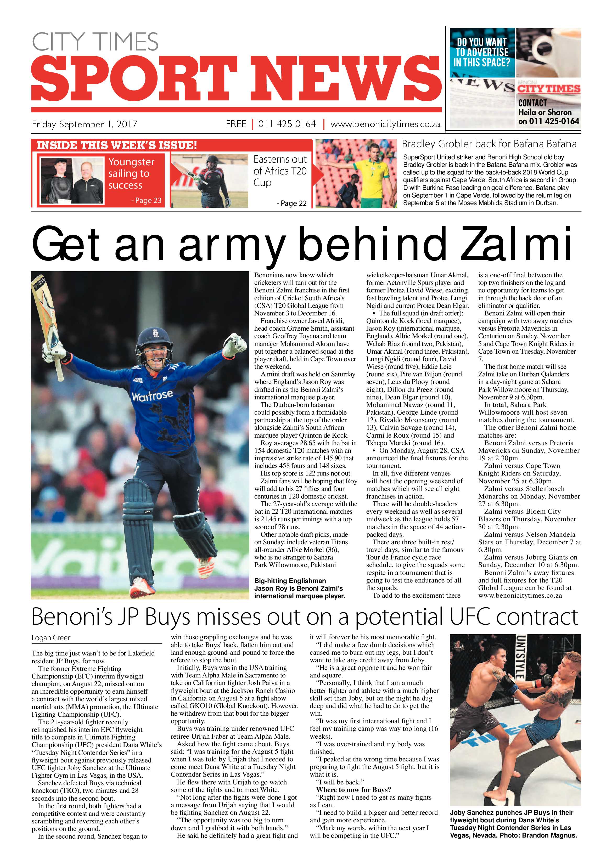 Benoni City Times 31 August 2017 page 24