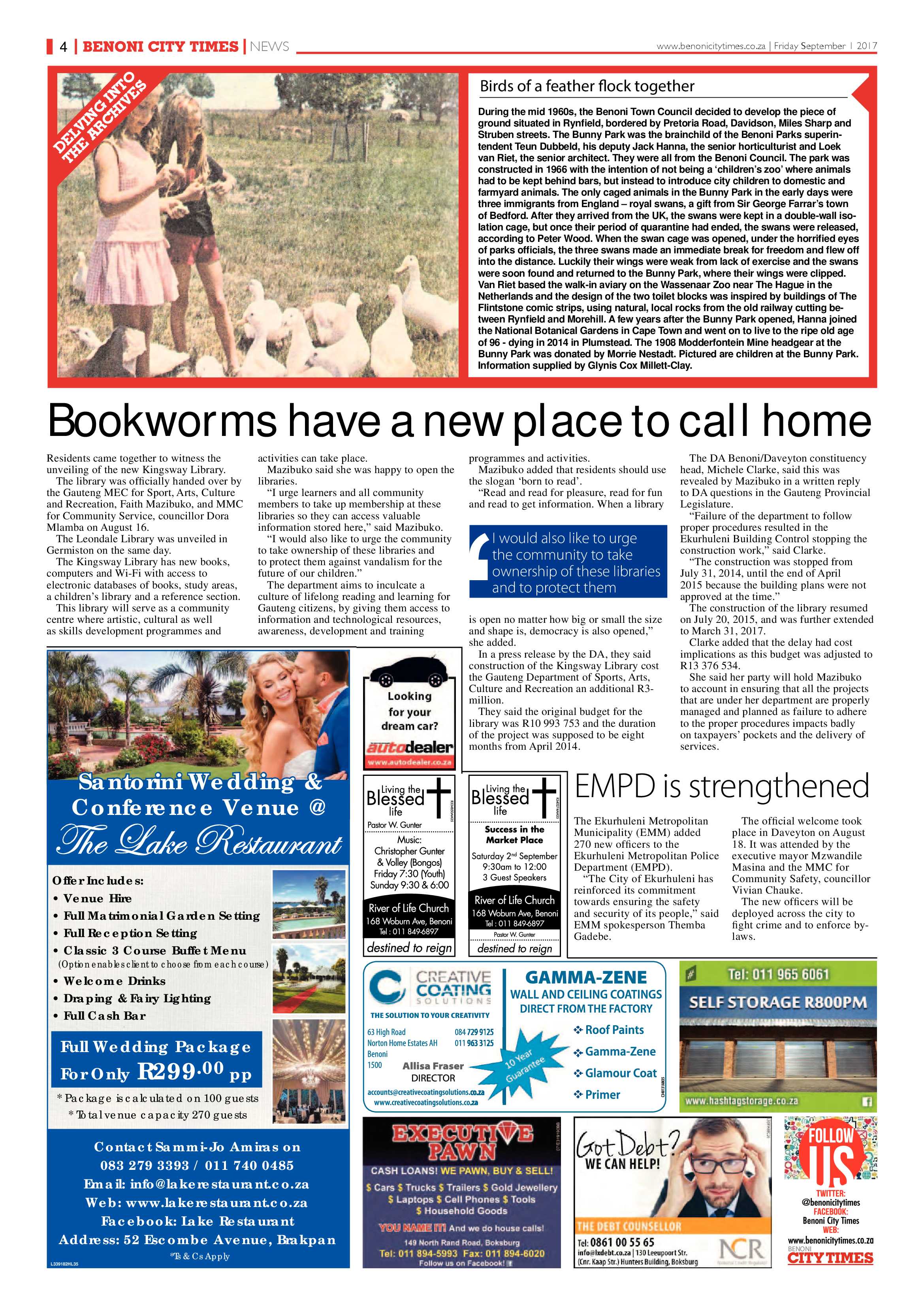 Benoni City Times 31 August 2017 page 4