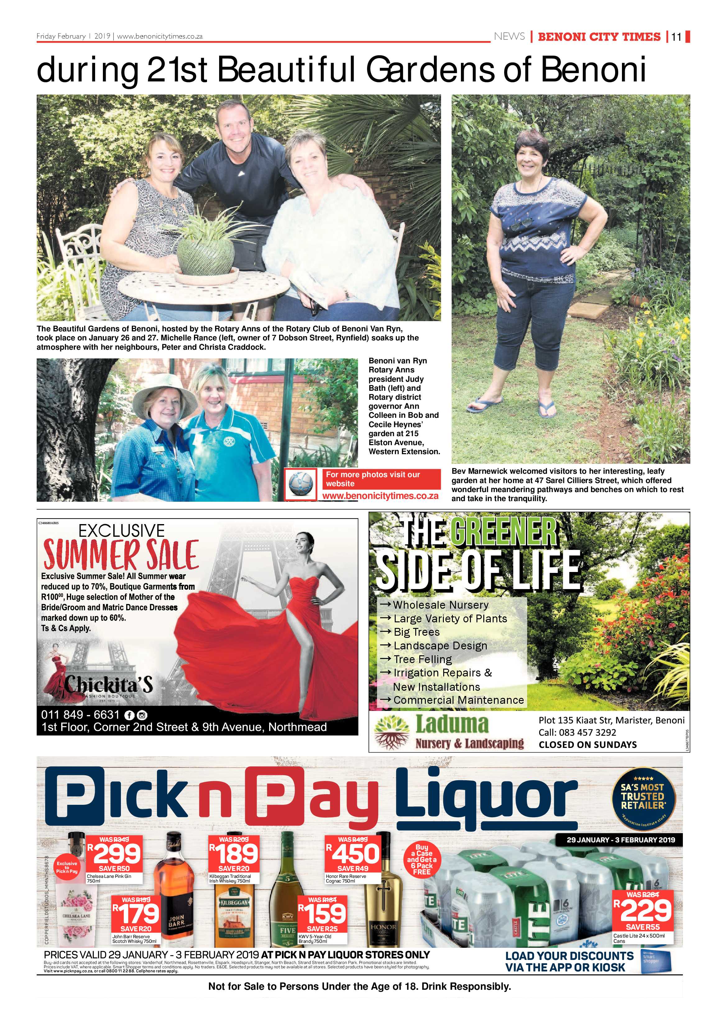 Benoni City Times 31 January 2019 page 11