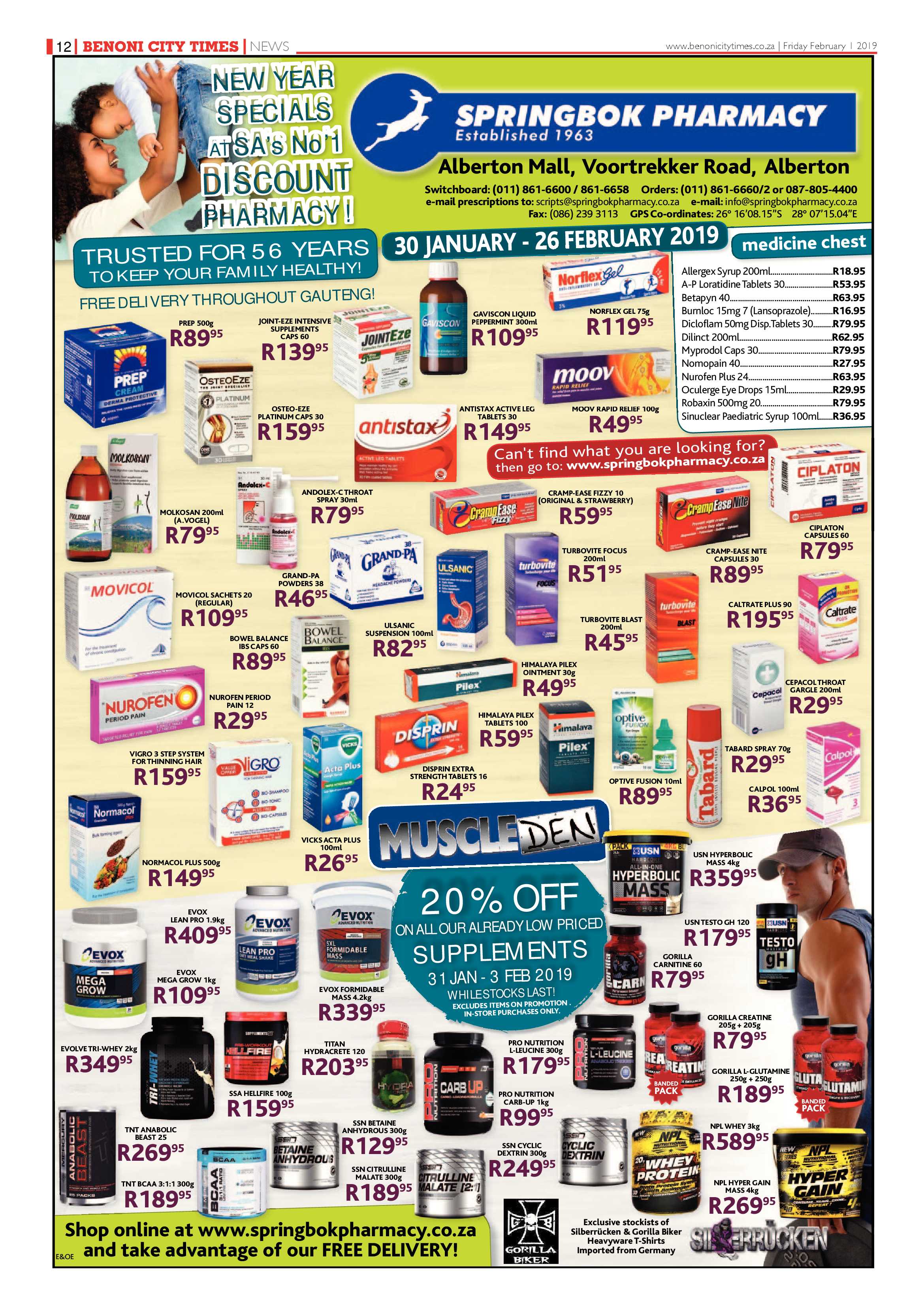 Benoni City Times 31 January 2019 page 12