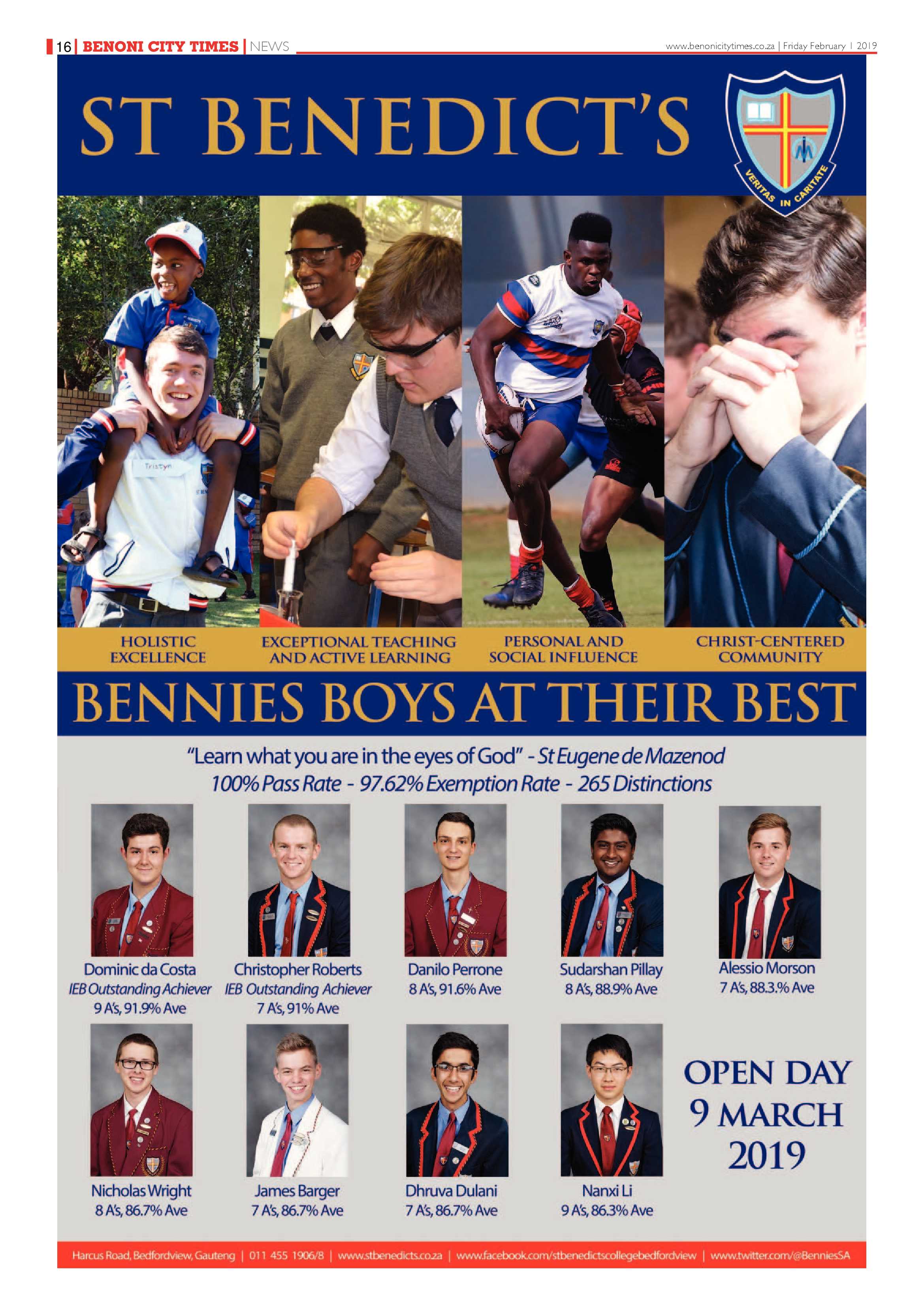 Benoni City Times 31 January 2019 page 16