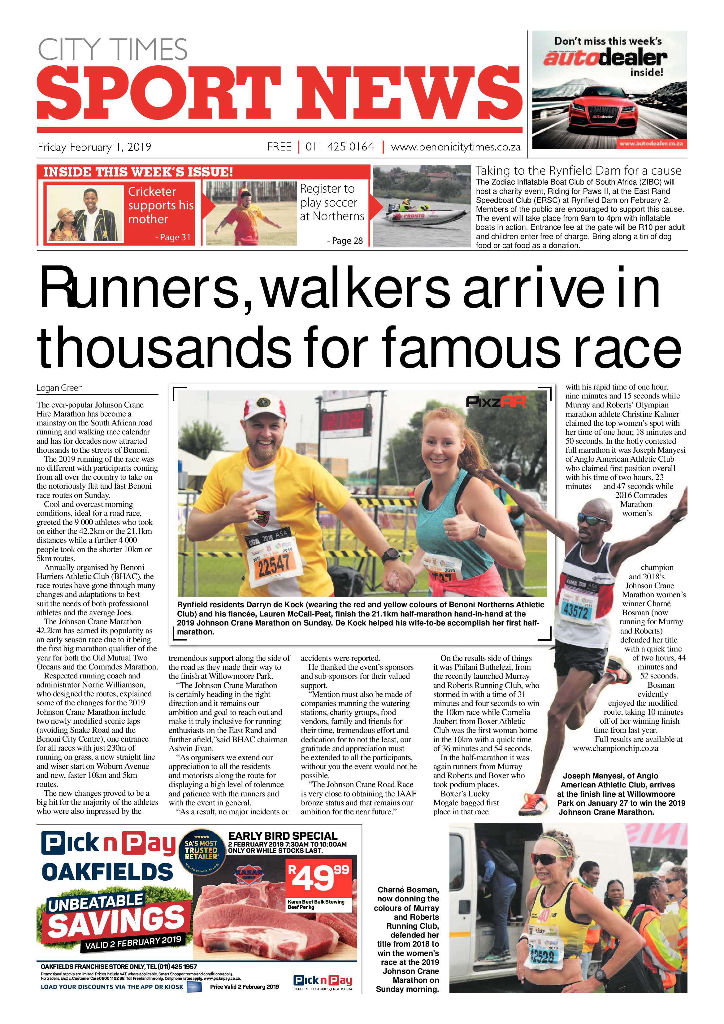 Benoni City Times 31 January 2019 page 32