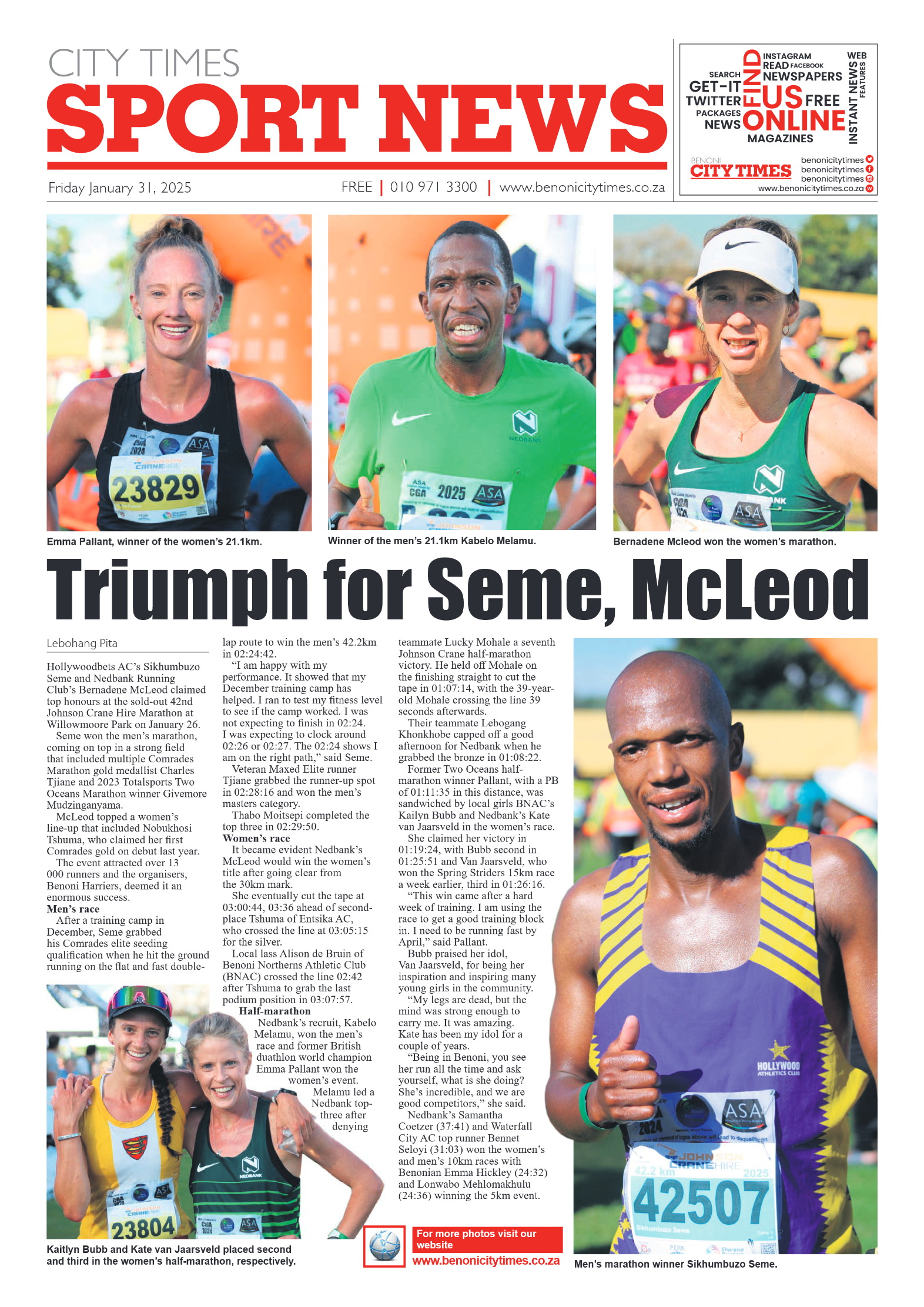 Benoni City Times 31 January 2025 page 16