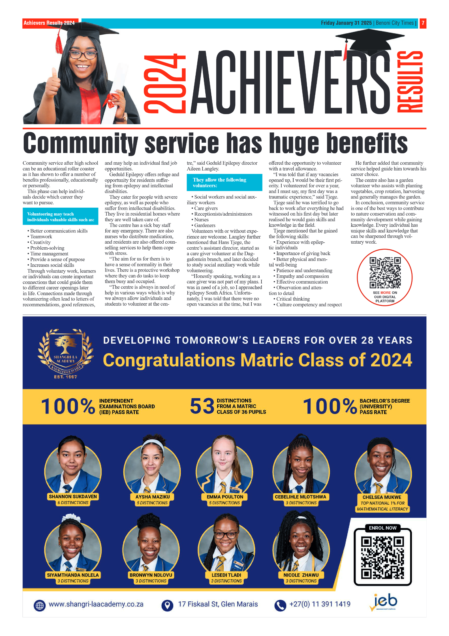 Benoni City Times 31 January 2025 page 7