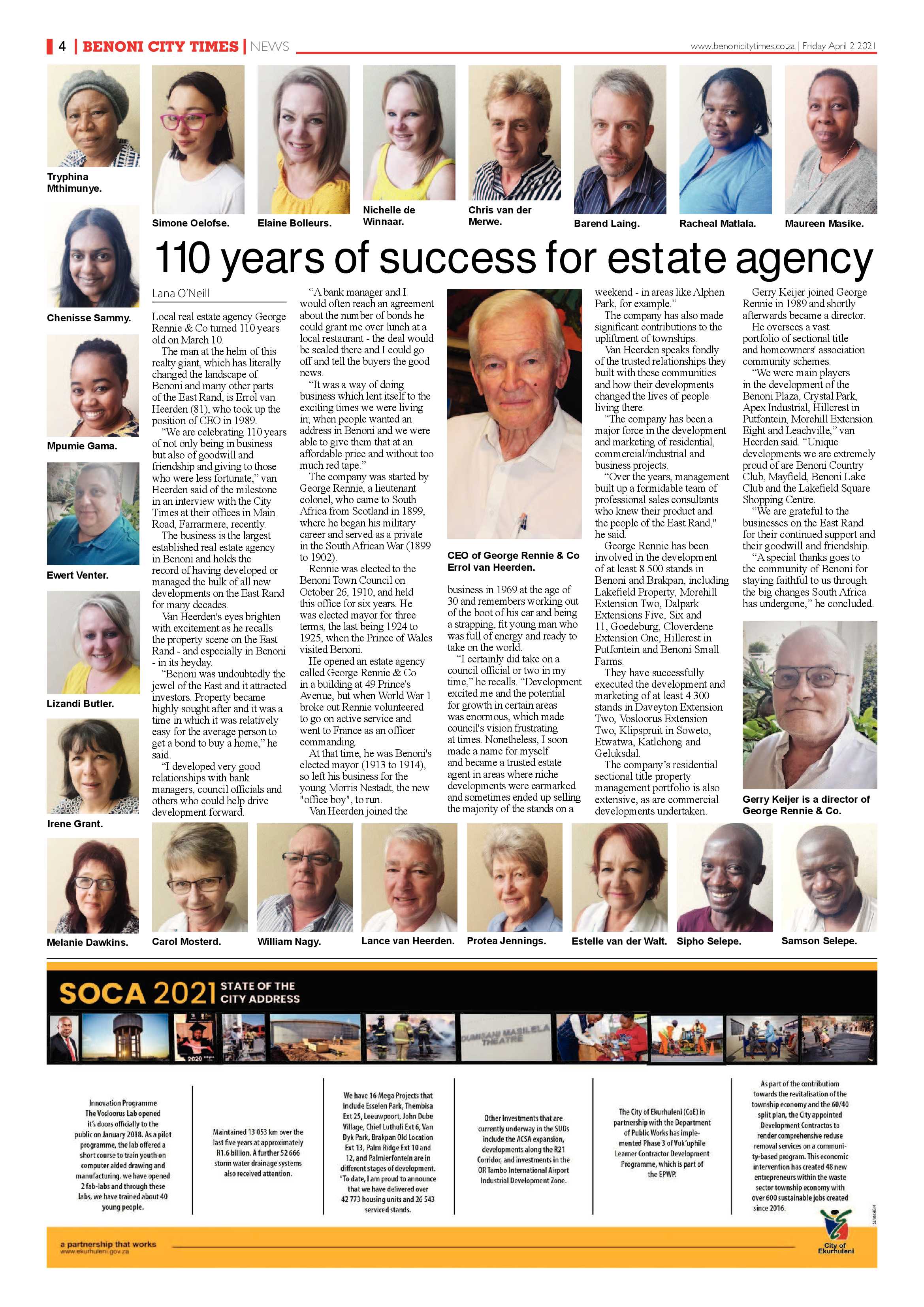 Benoni City Times 31 March 2021 page 4