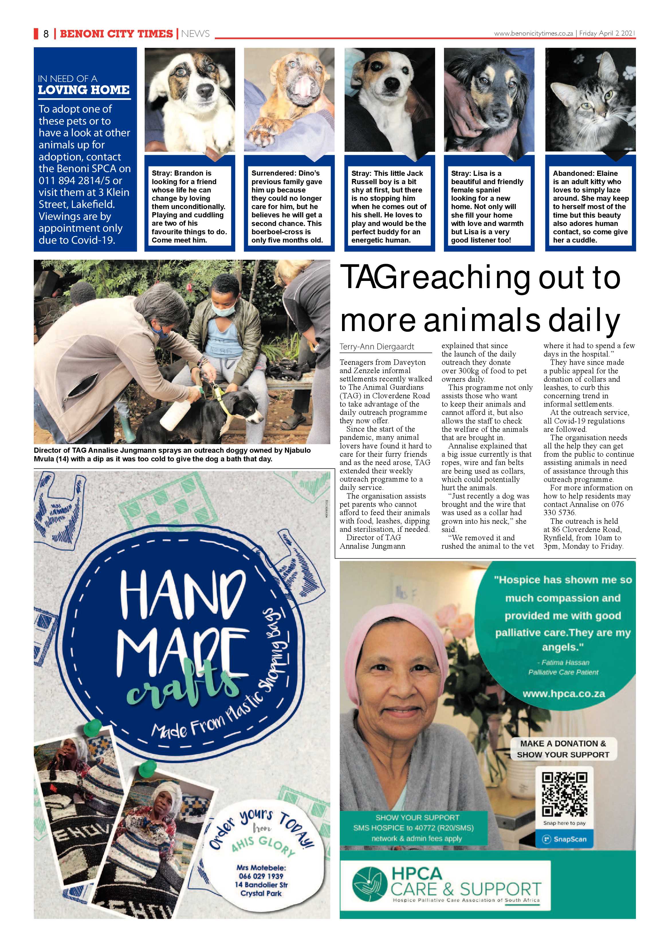 Benoni City Times 31 March 2021 page 8