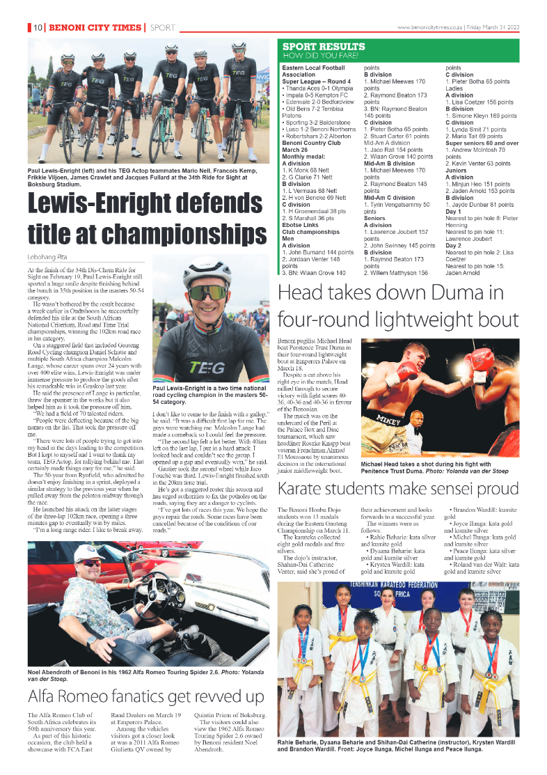 Benoni City Times 31 March 2023 page 10