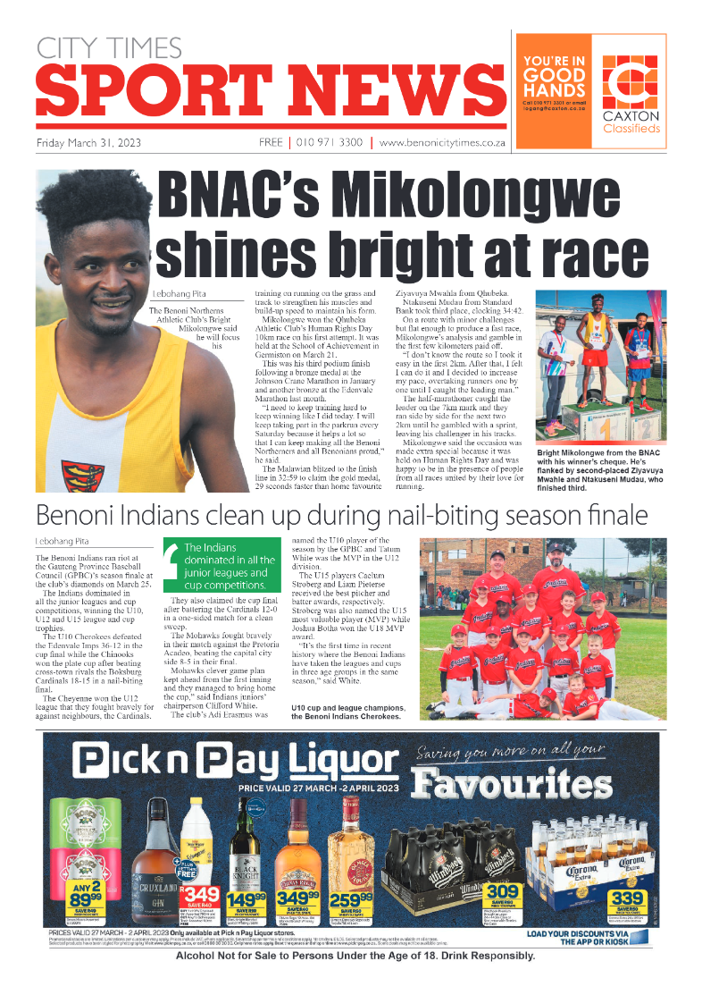 Benoni City Times 31 March 2023 page 12