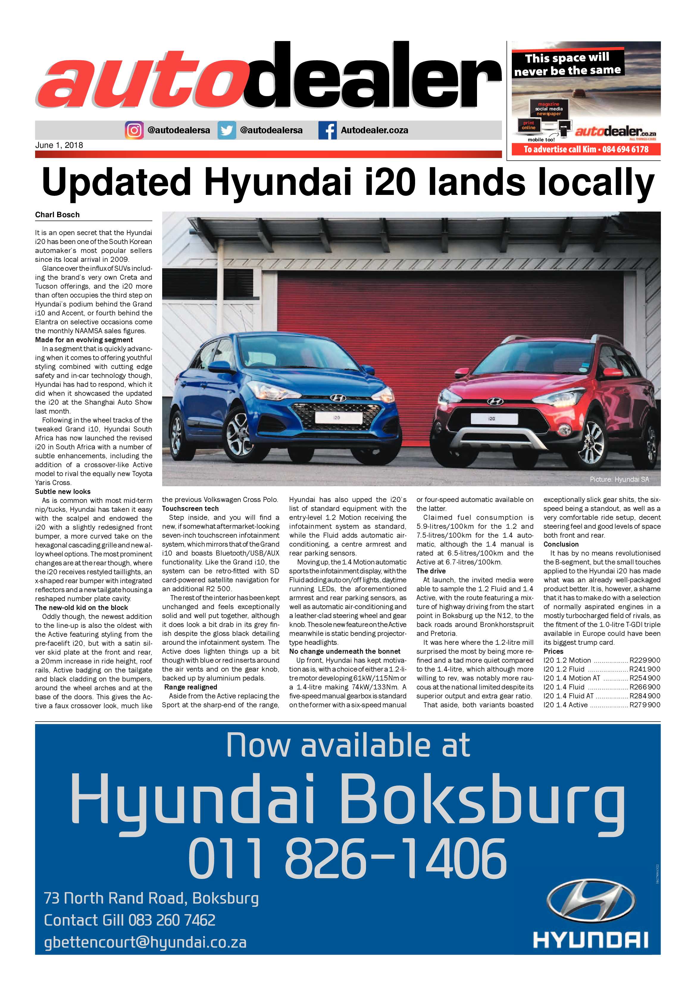 Benoni City Times 31 May 2018 page 23