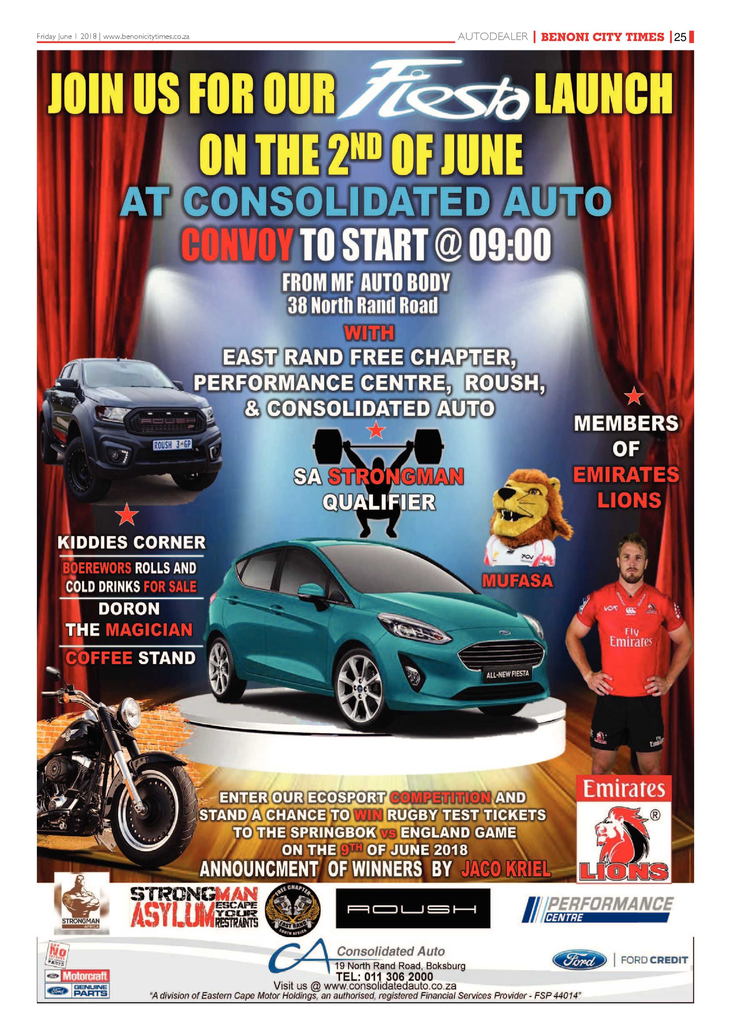 Benoni City Times 31 May 2018 page 25