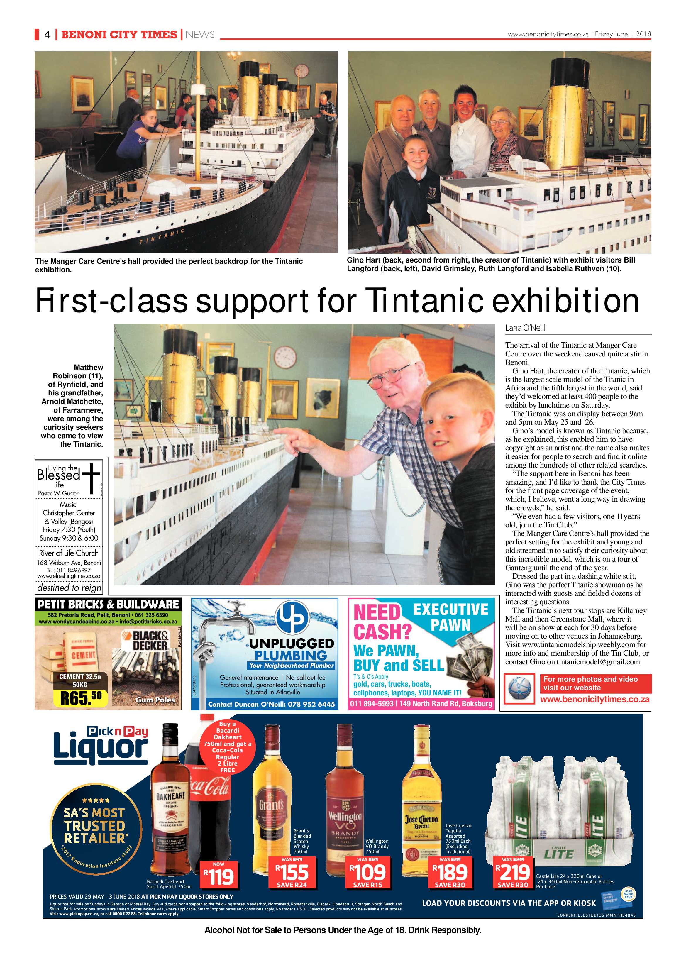 Benoni City Times 31 May 2018 page 4