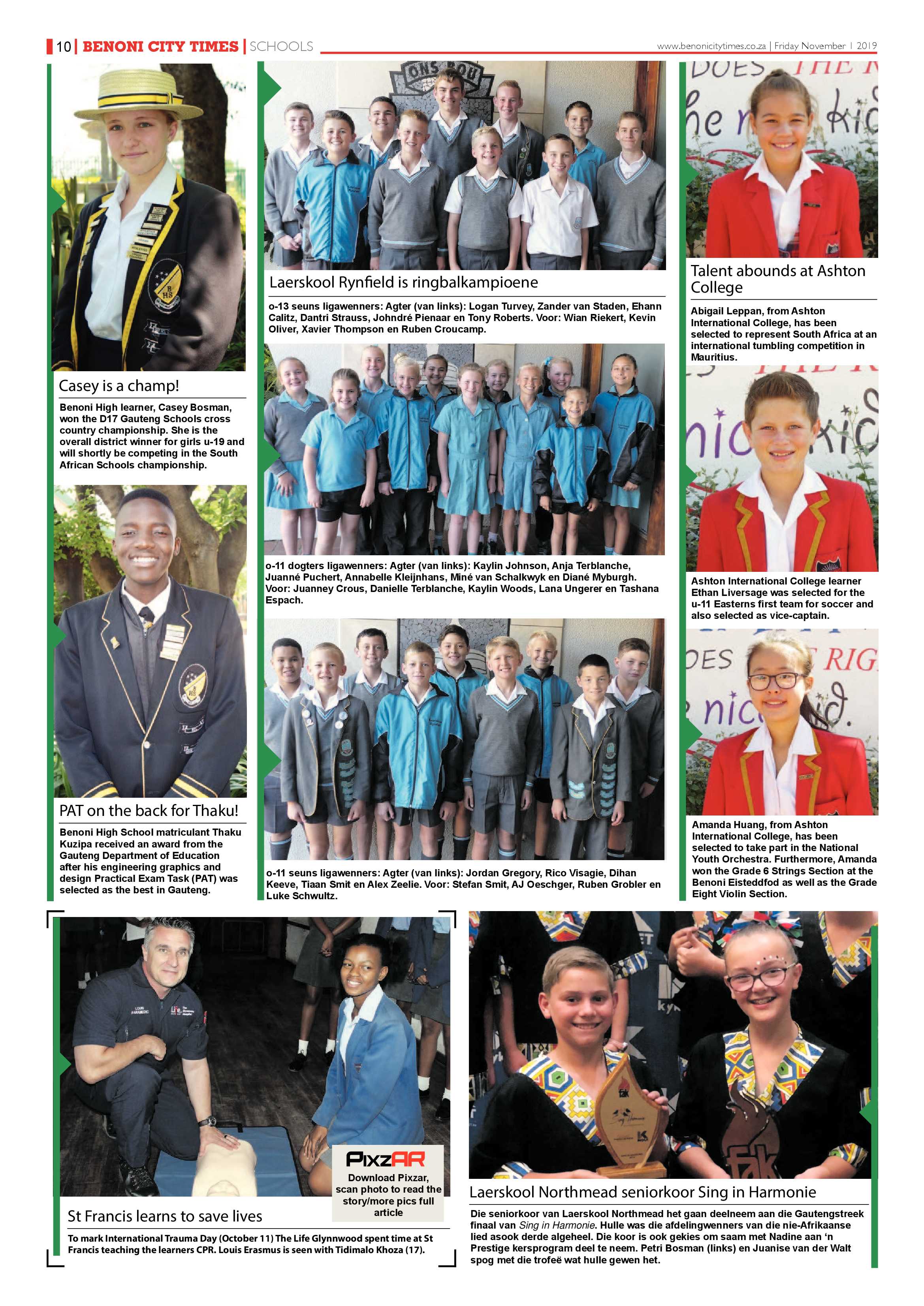 Benoni City Times 31 October 2019 page 10