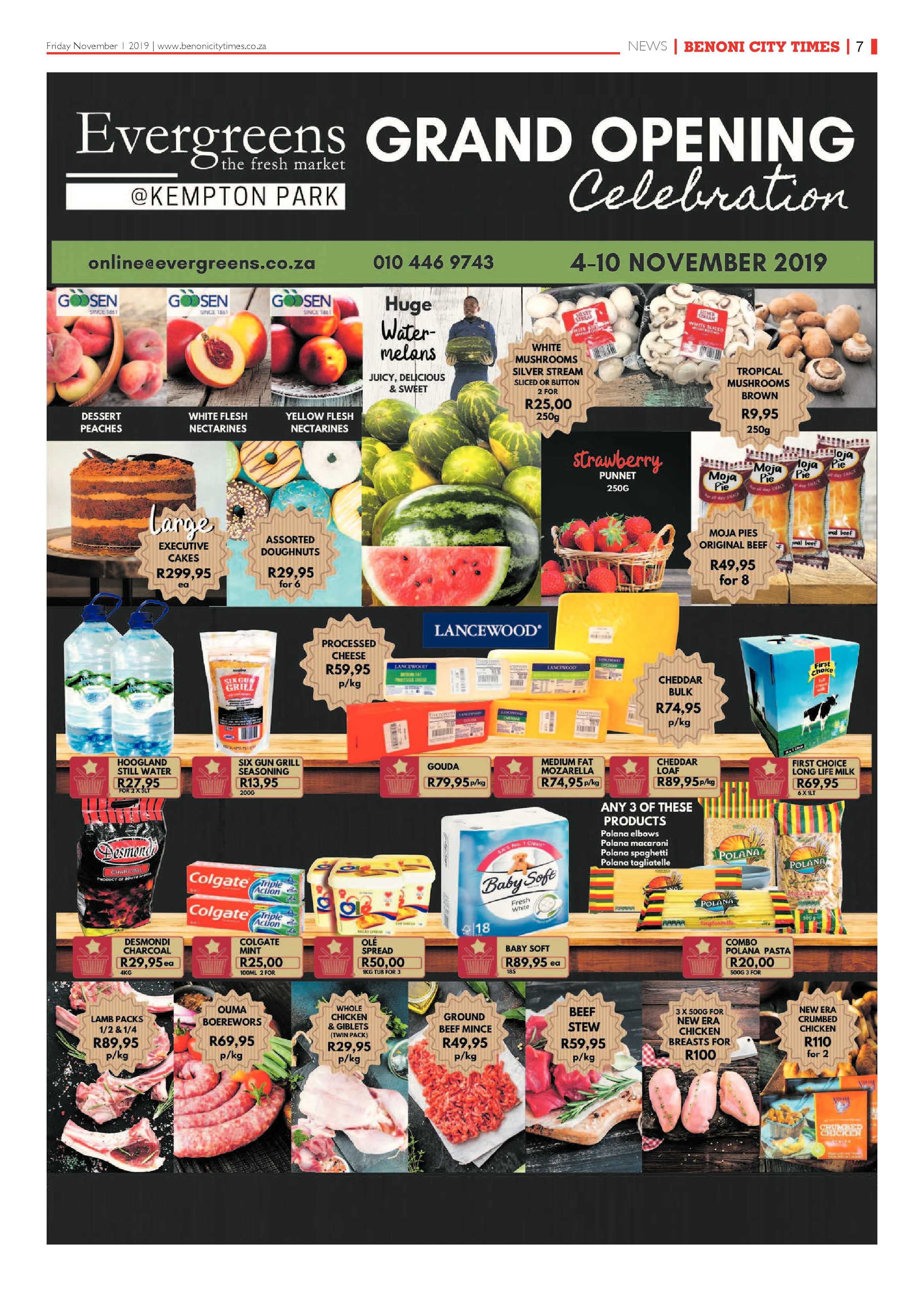 Benoni City Times 31 October 2019 page 7