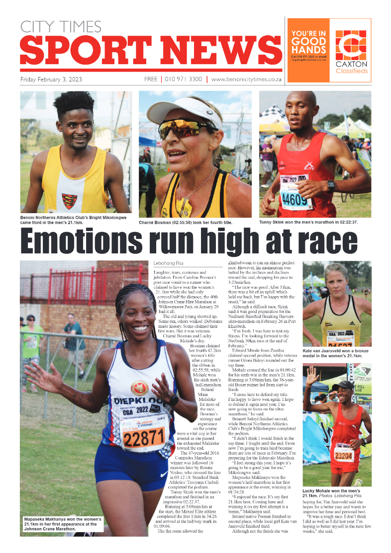 Benoni City Times 3 February 2023 page 12