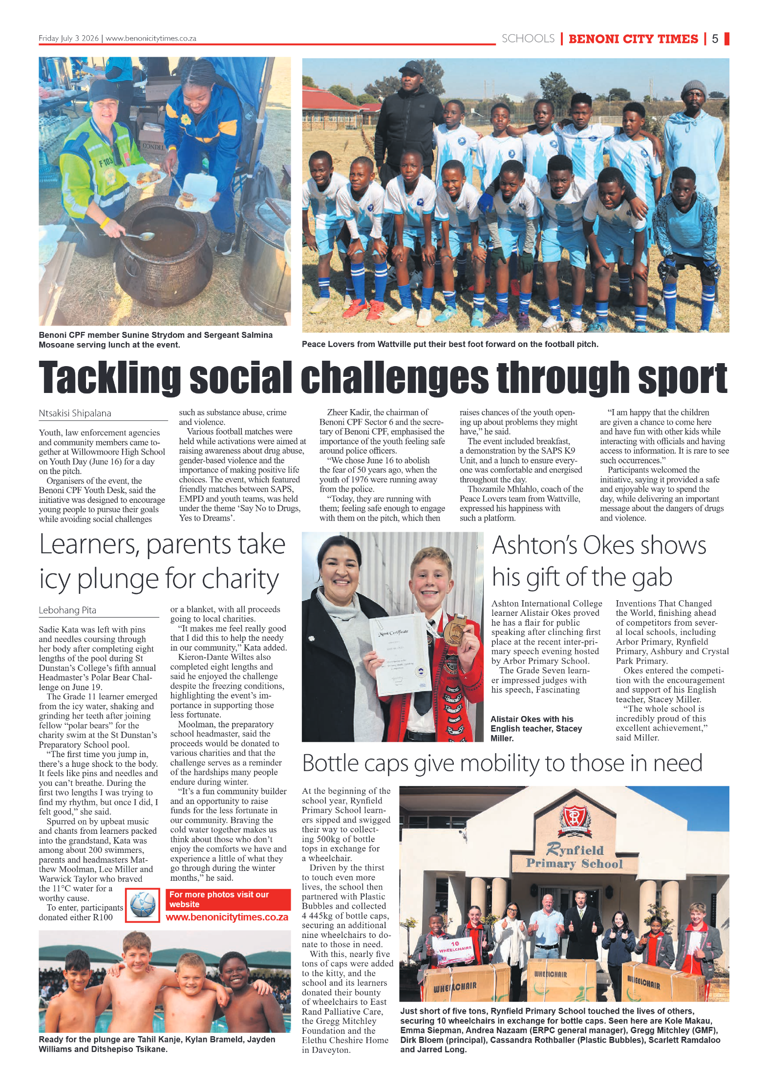 Benoni City Times 3 July 2026 page 5