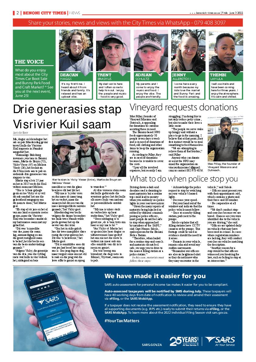 Benoni City Times 3 June 2022 page 2