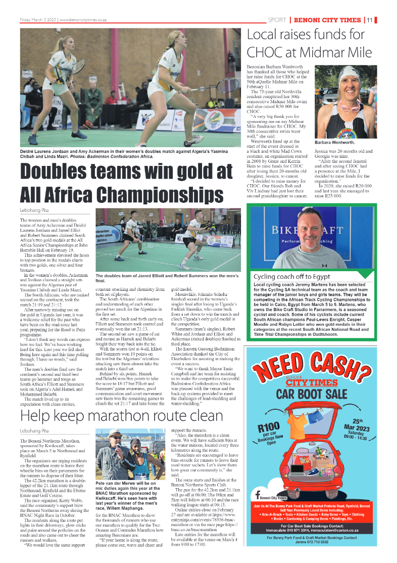 Benoni City Times 3 March 2023 page 11