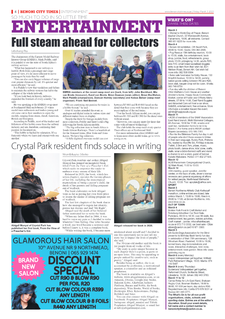 Benoni City Times 3 March 2023 page 4