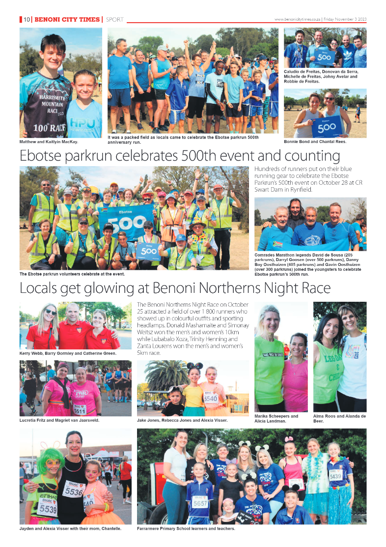 Benoni City Times 3 November 2023 page 18