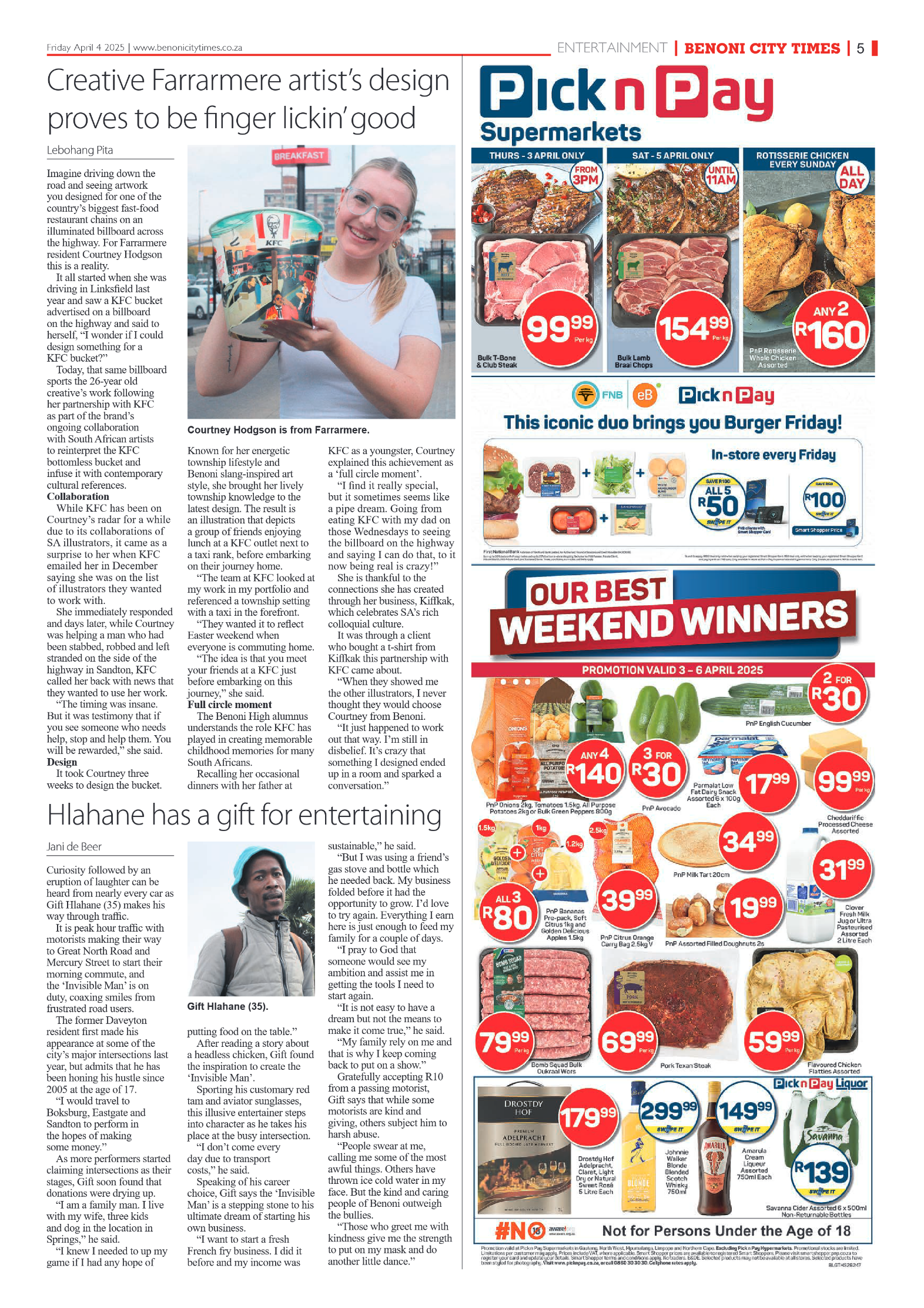 Benoni City Times 4 April 2025 page 5