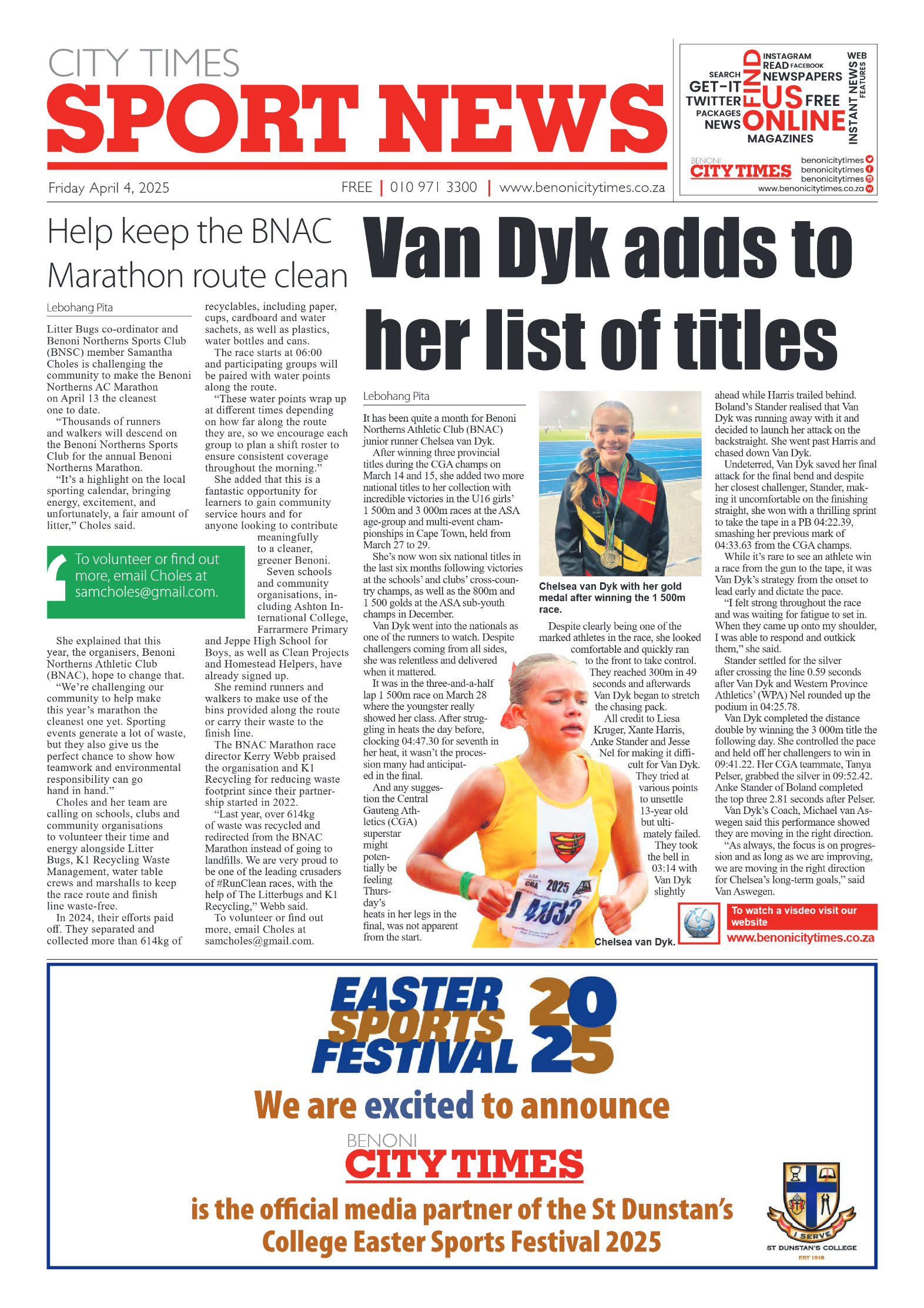 Benoni City Times 4 April 2025 page 8