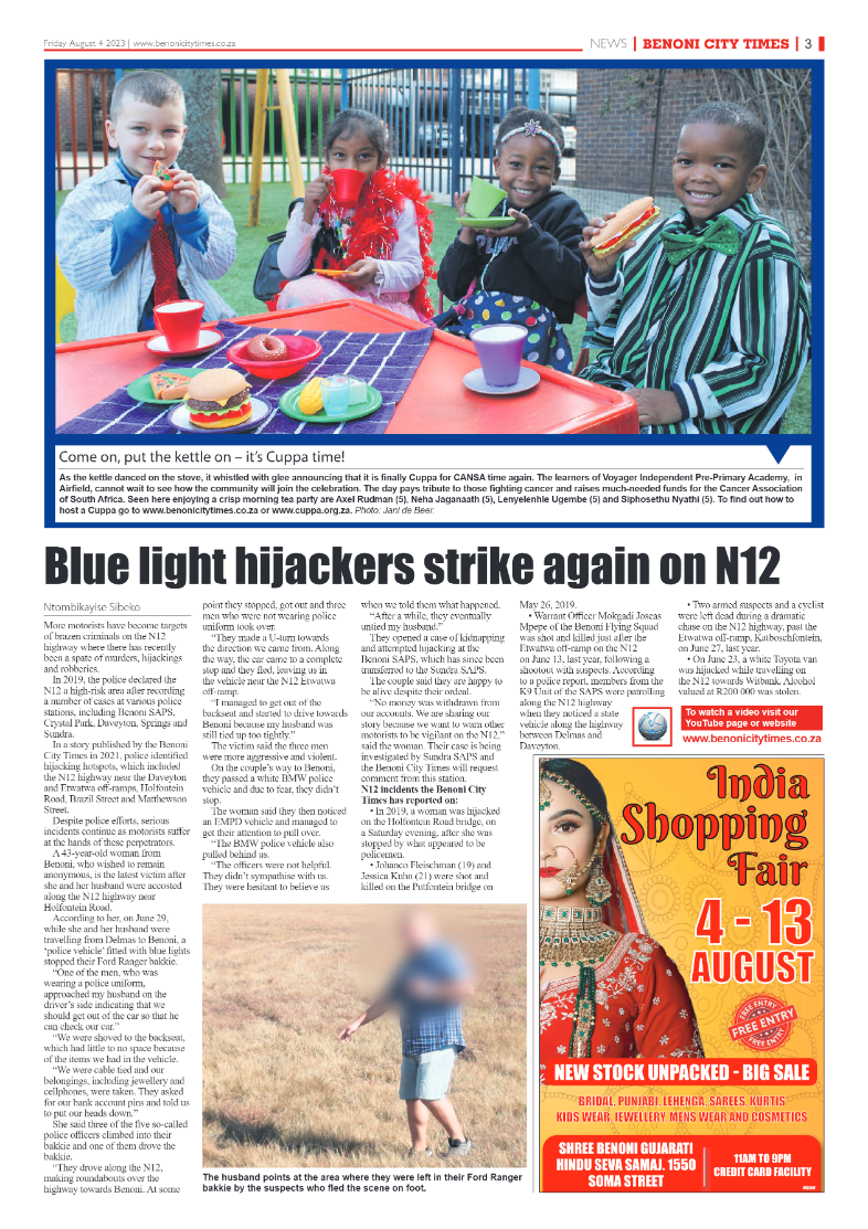 Benoni City Times 4 August 2023 page 3