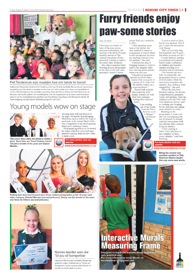 Benoni City Times 4 August 2023 page 5