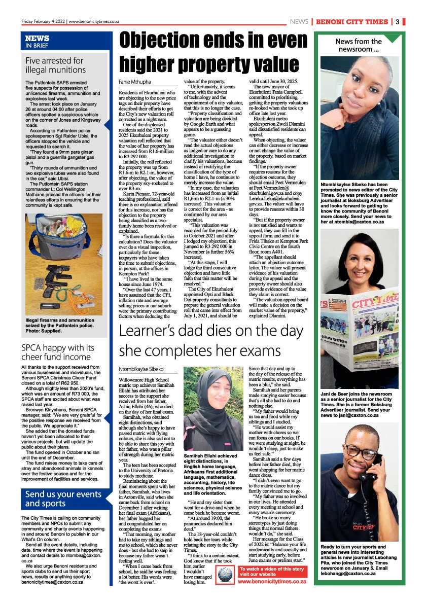 Benoni City Times 4 February 2022 page 3