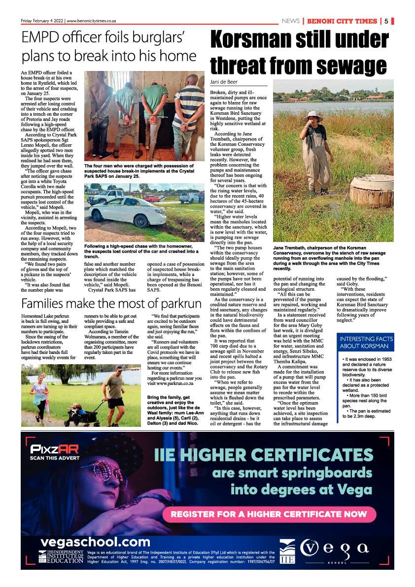 Benoni City Times 4 February 2022 page 5