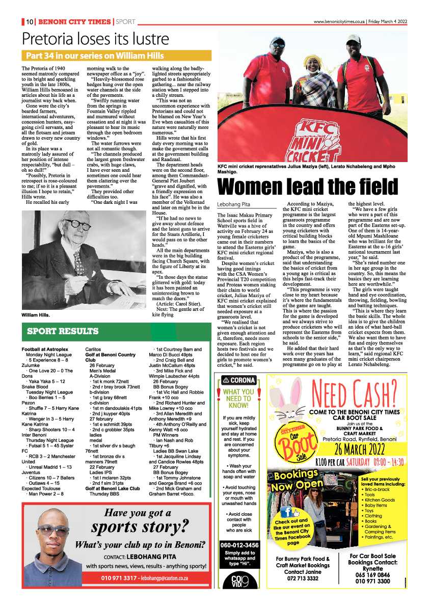 Benoni City Times 4 March 2022 page 10