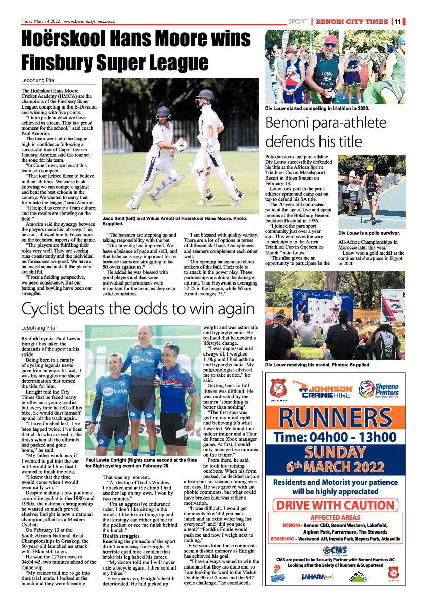 Benoni City Times 4 March 2022 page 11