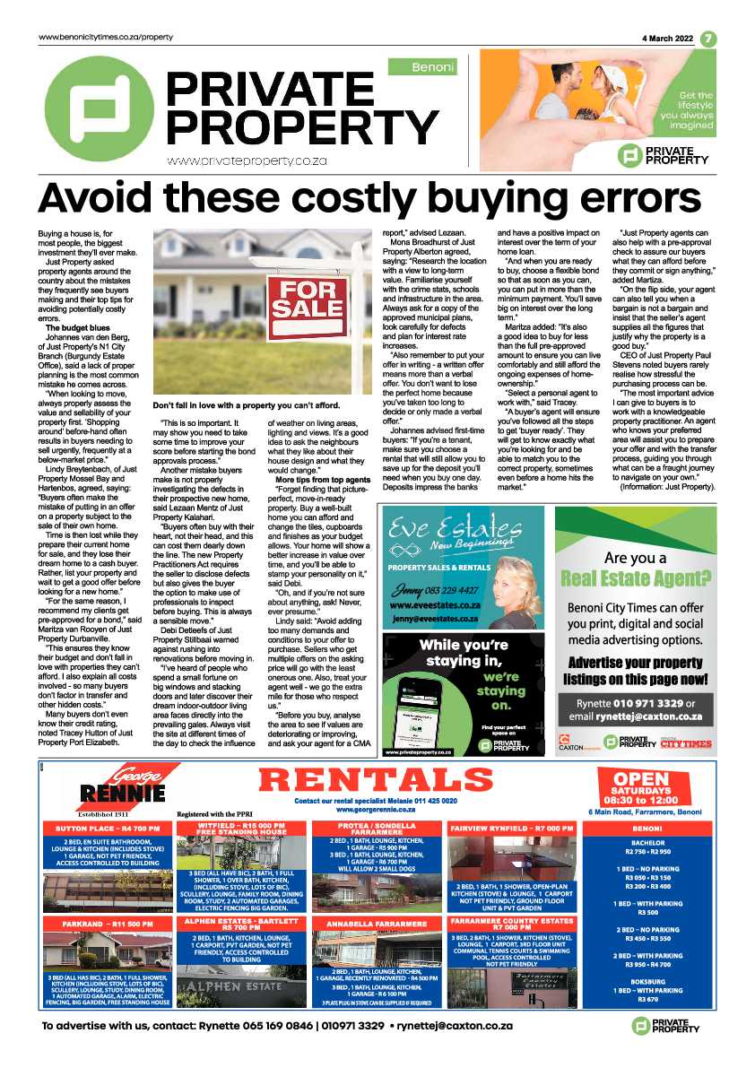 Benoni City Times 4 March 2022 page 7