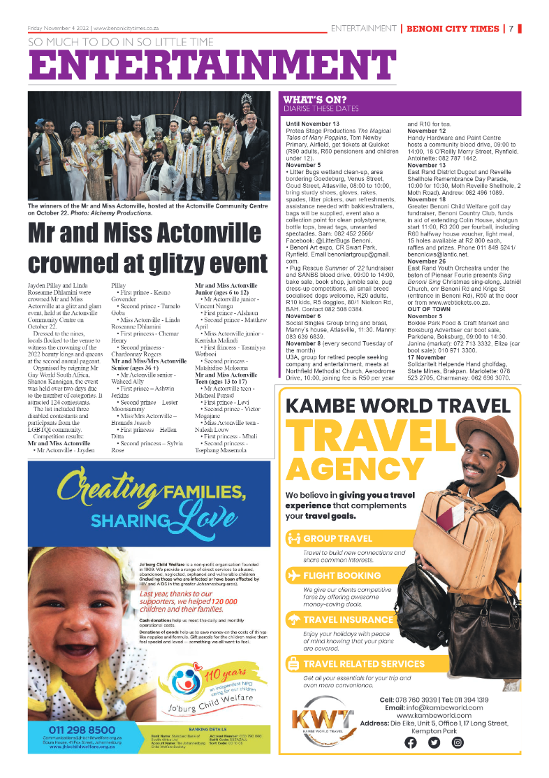 Benoni City Times 4 Nov 2022 page 15