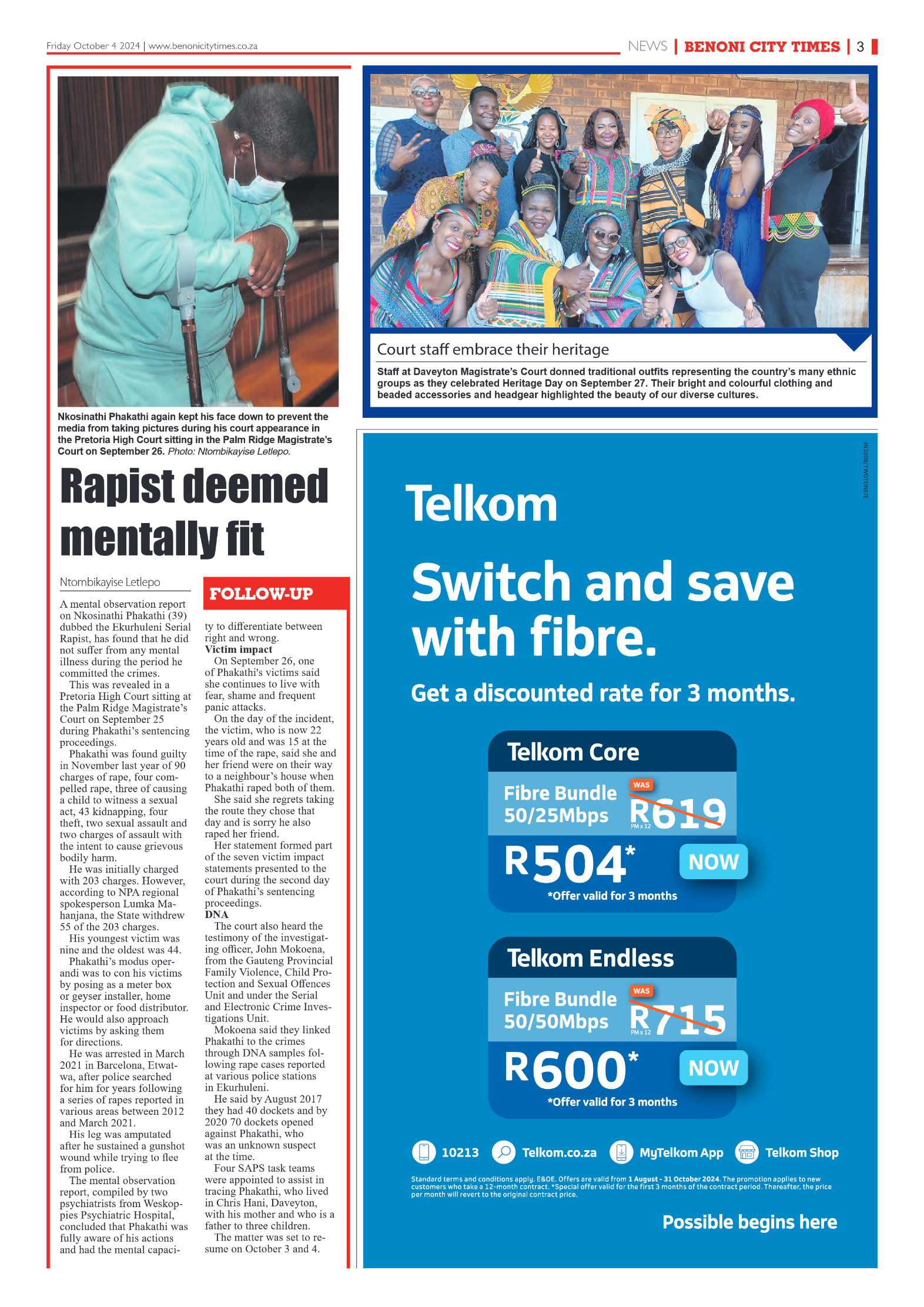 Benoni City Times 4 October 2024 page 3