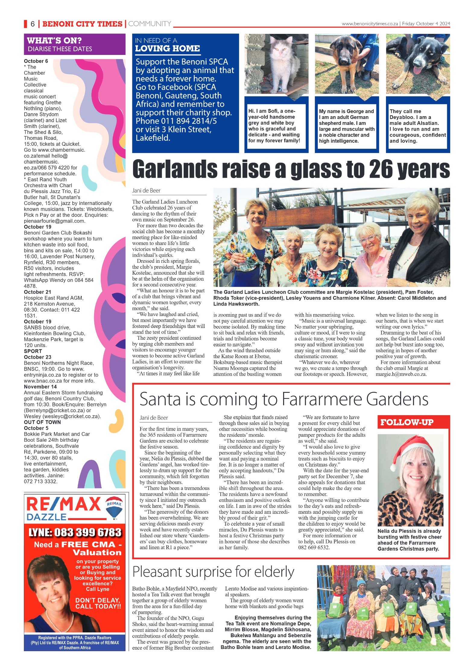 Benoni City Times 4 October 2024 page 6